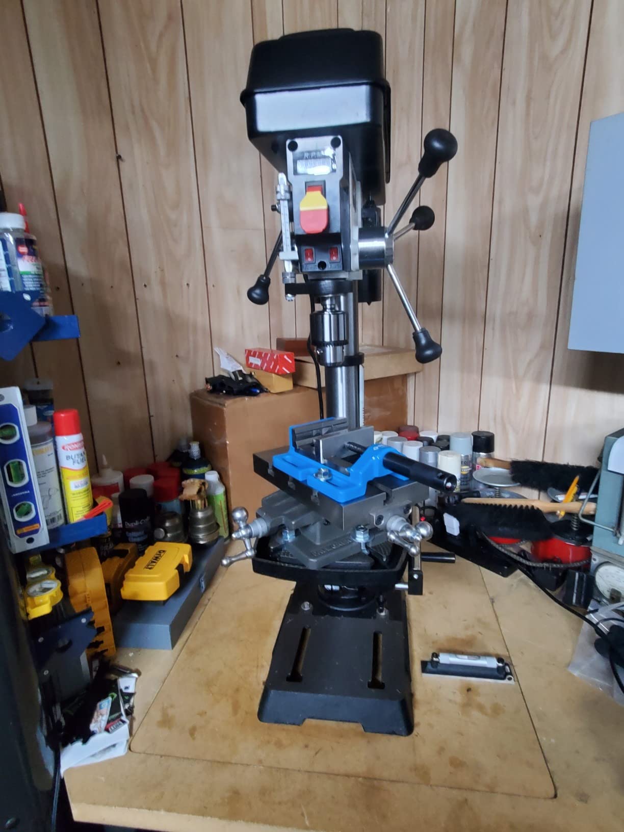JET 12-Inch Benchtop Drill Press, Variable Speed, 1/2 HP, 115V 1Ph (Model JWDP-12) customer photo 1