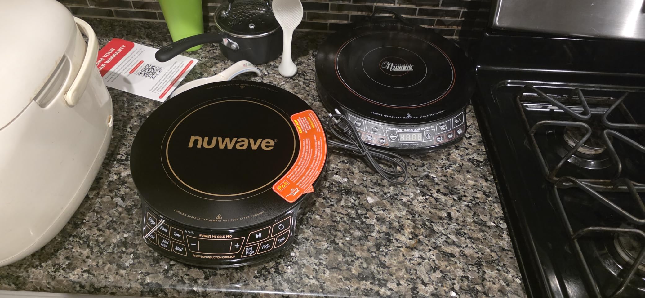 Nuwave Gold Precision Induction Cooktop, Powerful w/Large 8” Heating Coil customer photo 1