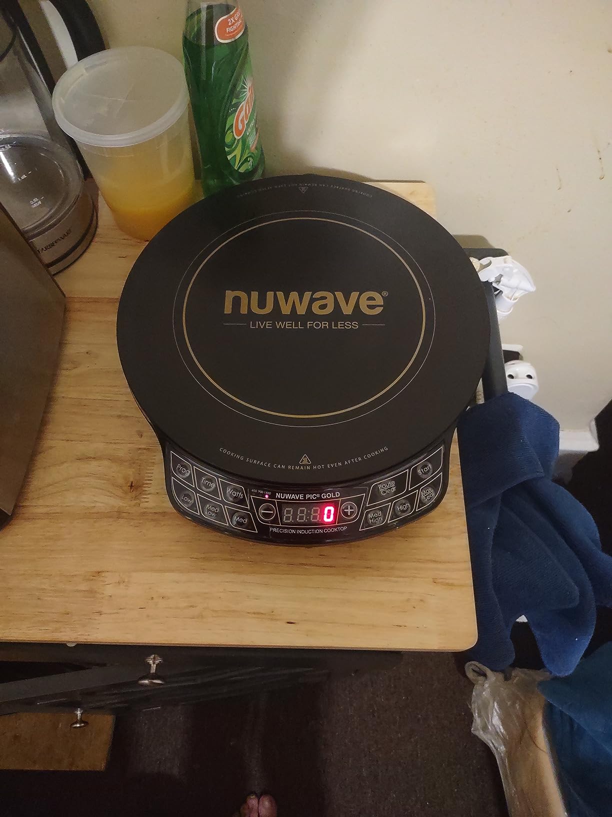 Nuwave Gold Precision Induction Cooktop, Powerful w/Large 8” Heating Coil customer photo 2