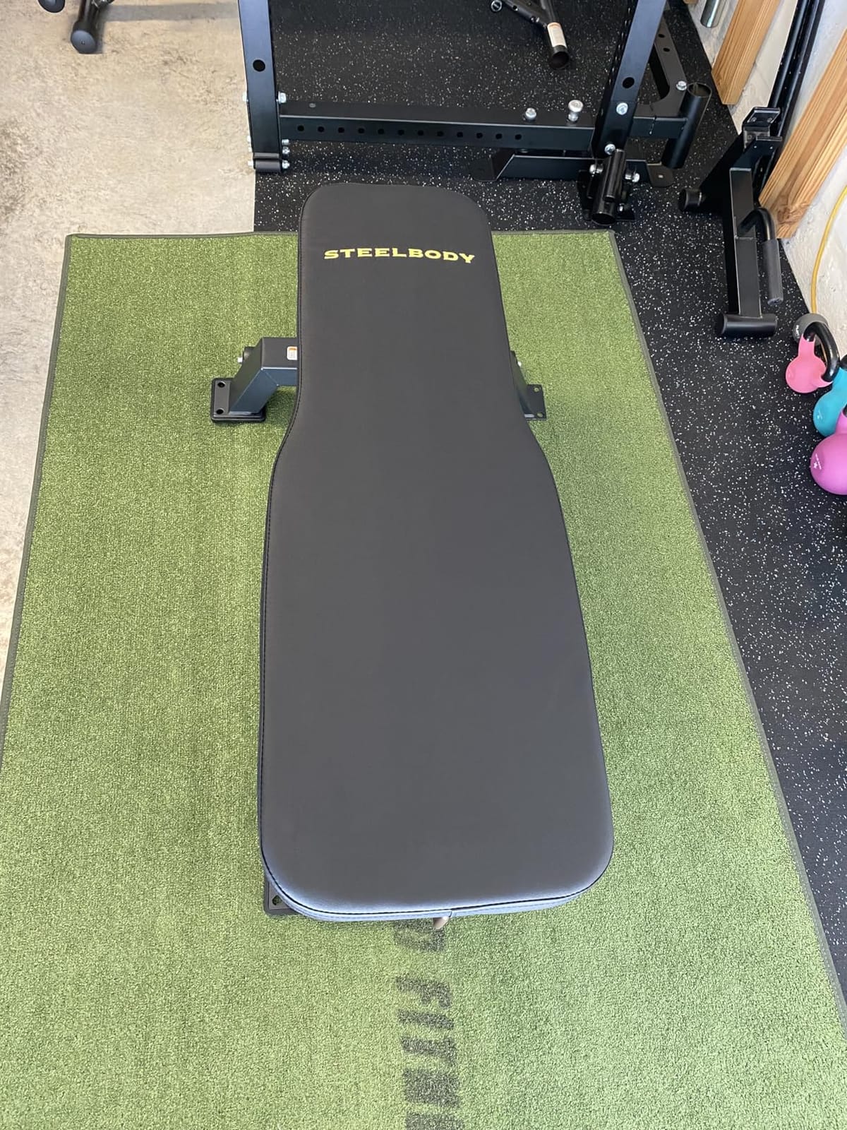 Steelbody Deluxe Utility Weight Bench for Home Gym Weightlifting and Strength Training customer photo 1
