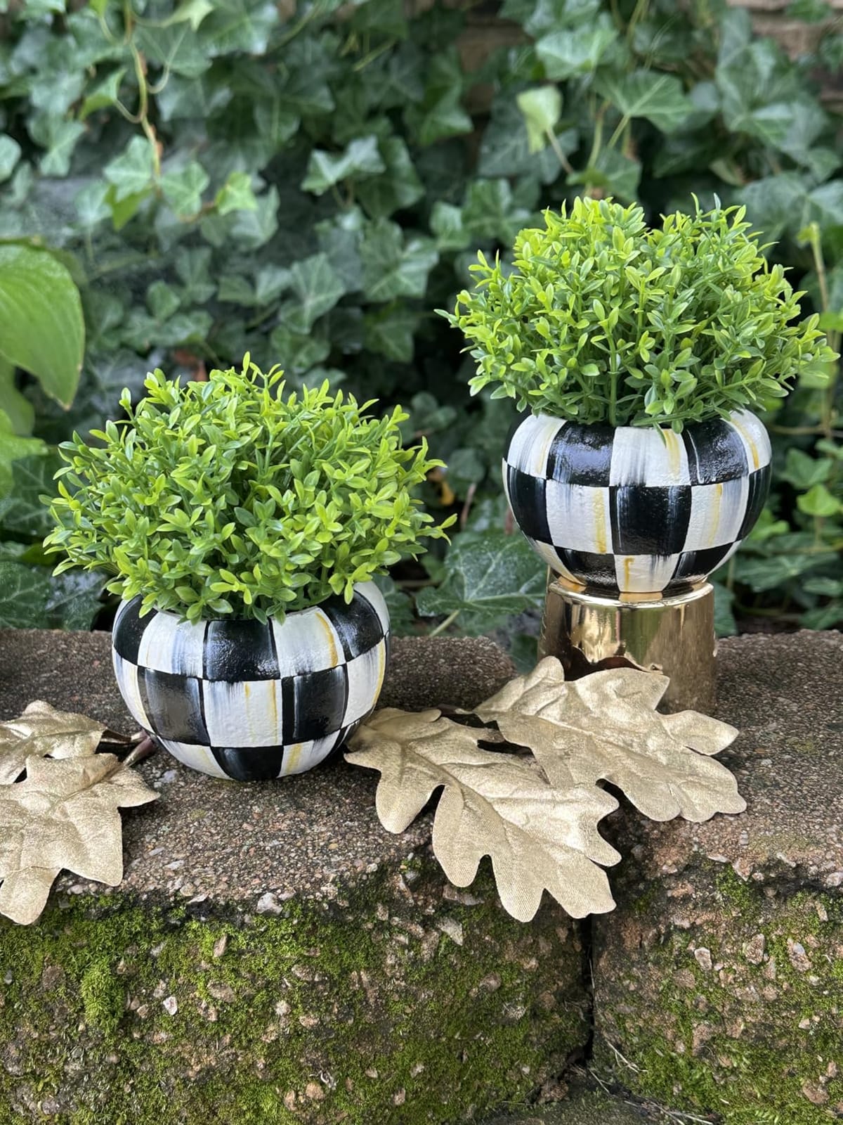 Velener Mini Sage Green Potted Boxwood Topiary Artificial Plants for Home Decor Indoor, Farmhouse House Plant Office Small Desk Shelf Apartment Coffee Bar Bathroom Decor Guest Room, Small Fake Plant customer photo 2