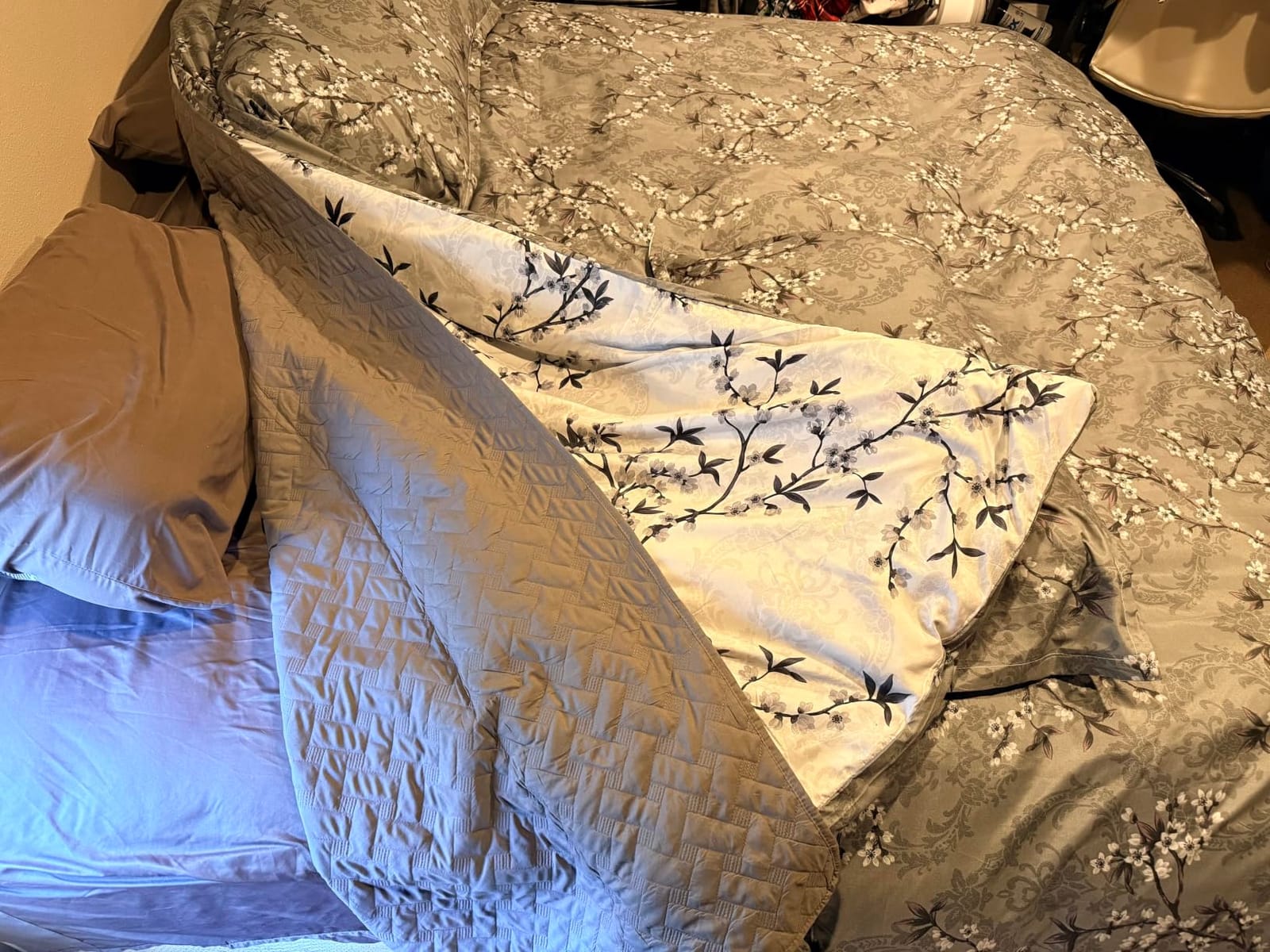Bedsure Quilts Queen Size - Grey Bedspreads Queen Size with Basket Weave Pattern, Soft Quilt Bedding Set, Lightweight Comforter Set Coverlet for All Seasons with 2 Pillow Shams (90
