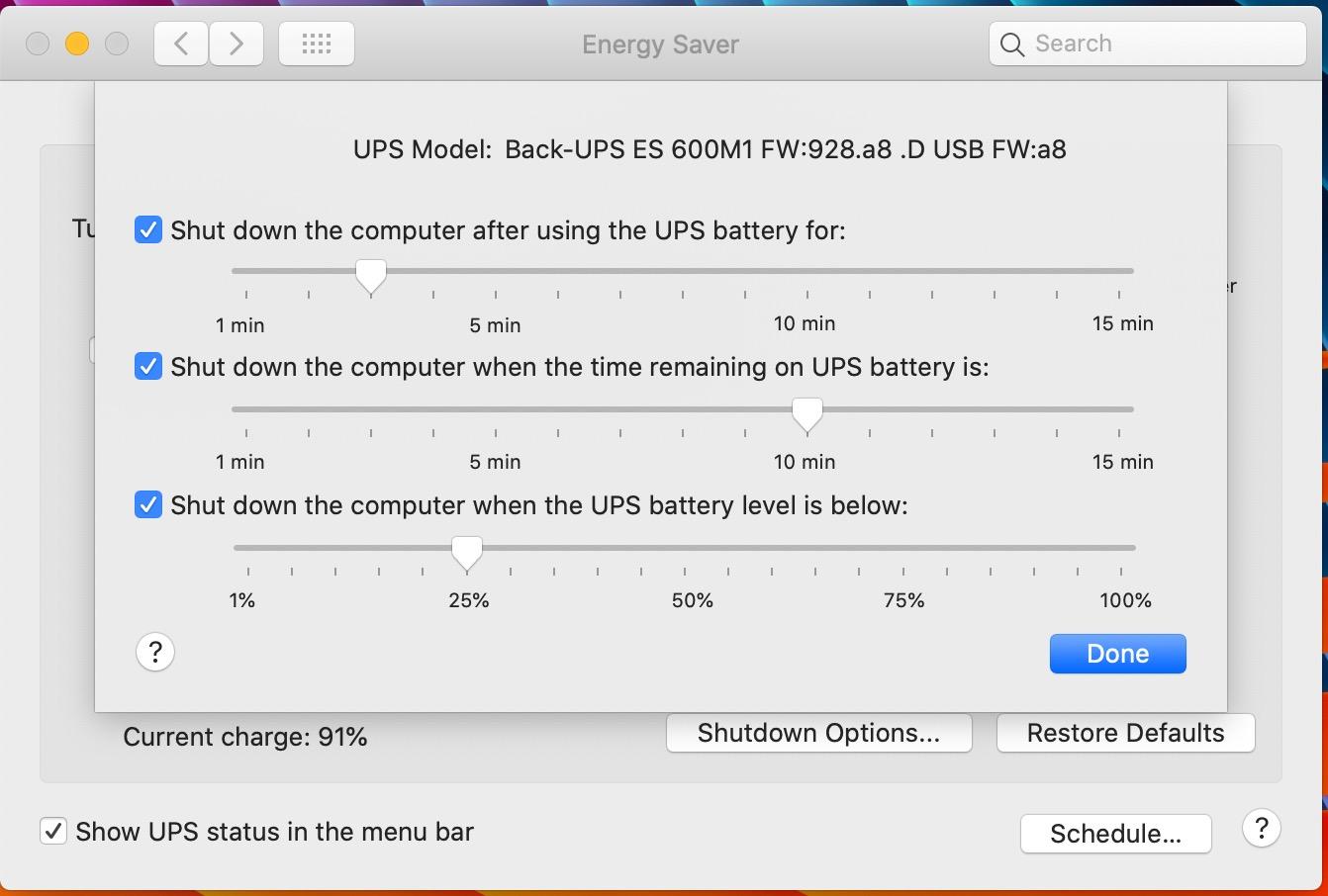 APC UPS 600VA/330W UPS Battery Backup for Computer, Router, NAS, BE600M1 customer photo 1