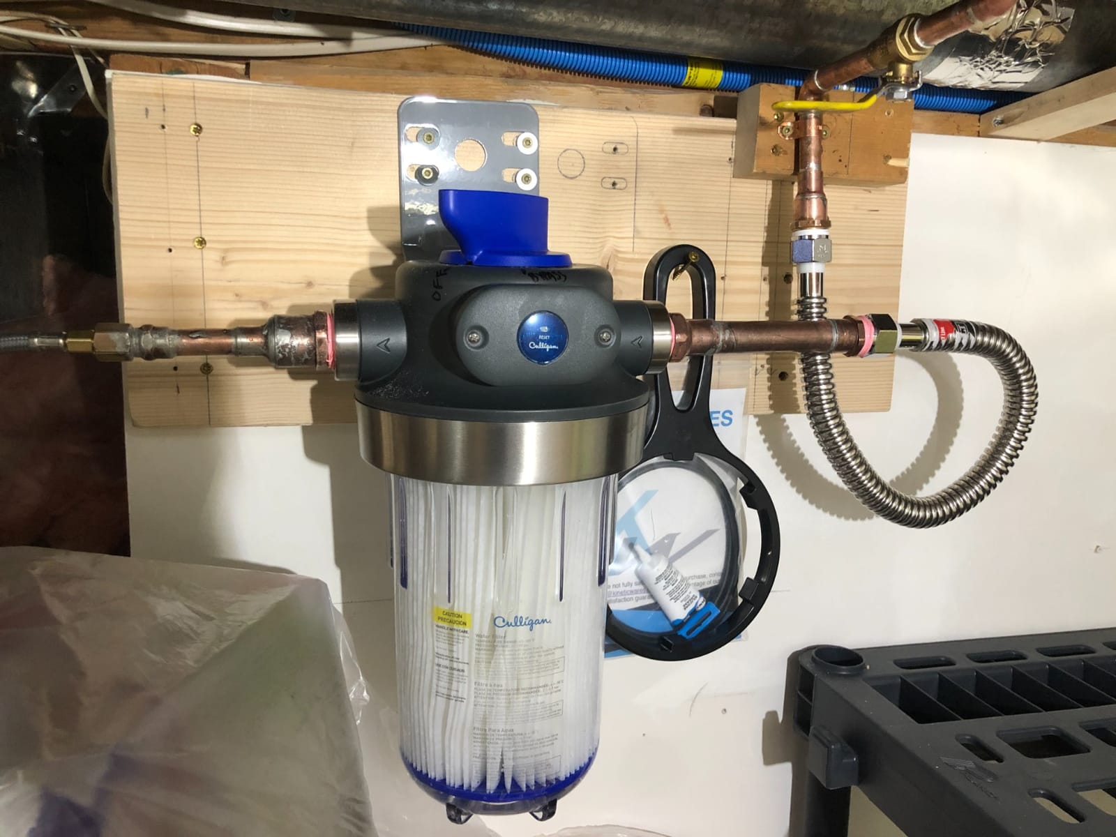 Culligan WH-HD200-C Whole House Water Filter System 1” Inlet/Outlet, Filter Sold Separately – Improve Tap Water Taste, Removes Sediment, Protects Appliances customer photo 2