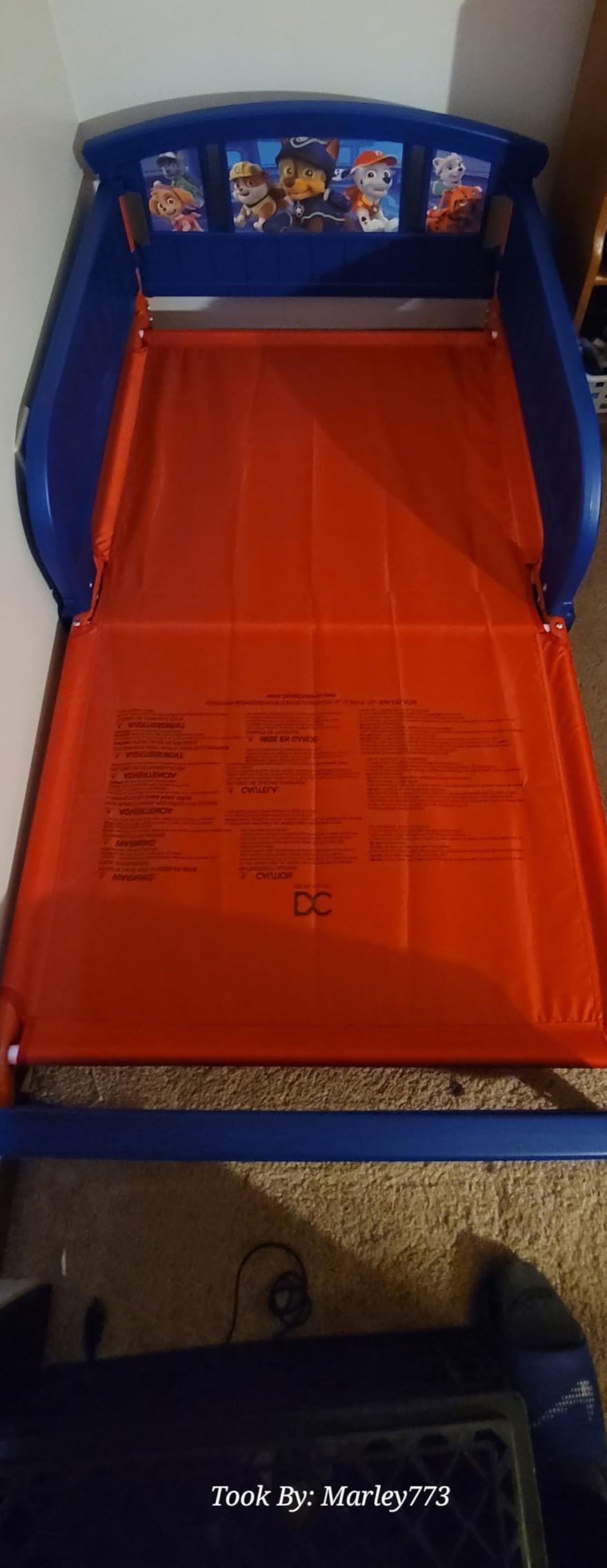 Delta Children Plastic Toddler Bed, Nick Jr. PAW Patrol customer photo 2