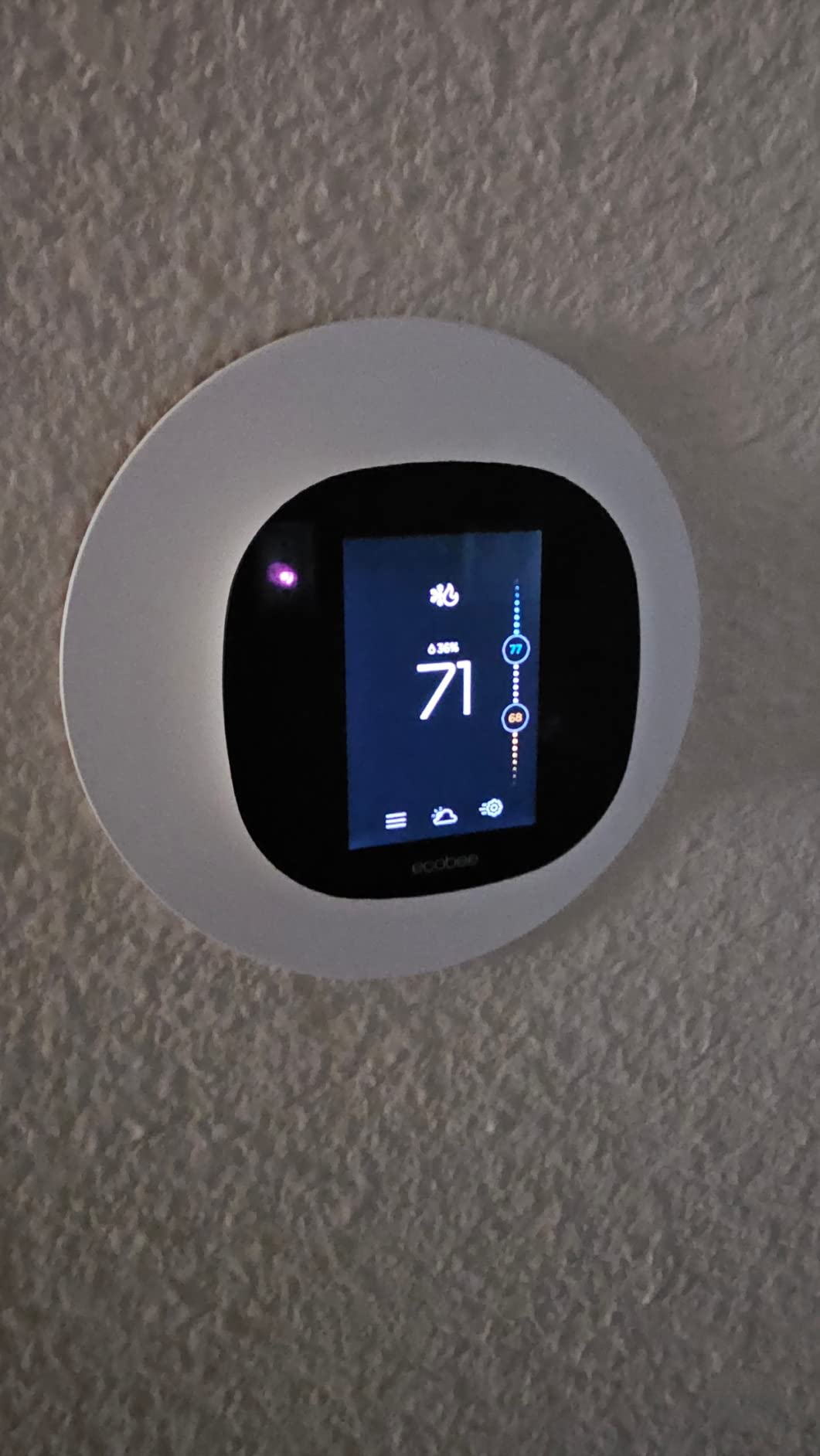 ecobee3 Lite Smart Thermostat - Programmable Wifi Thermostat - Works with Siri, Alexa, Google Assistant - Energy Star Certified - DIY Install, Black customer photo 2