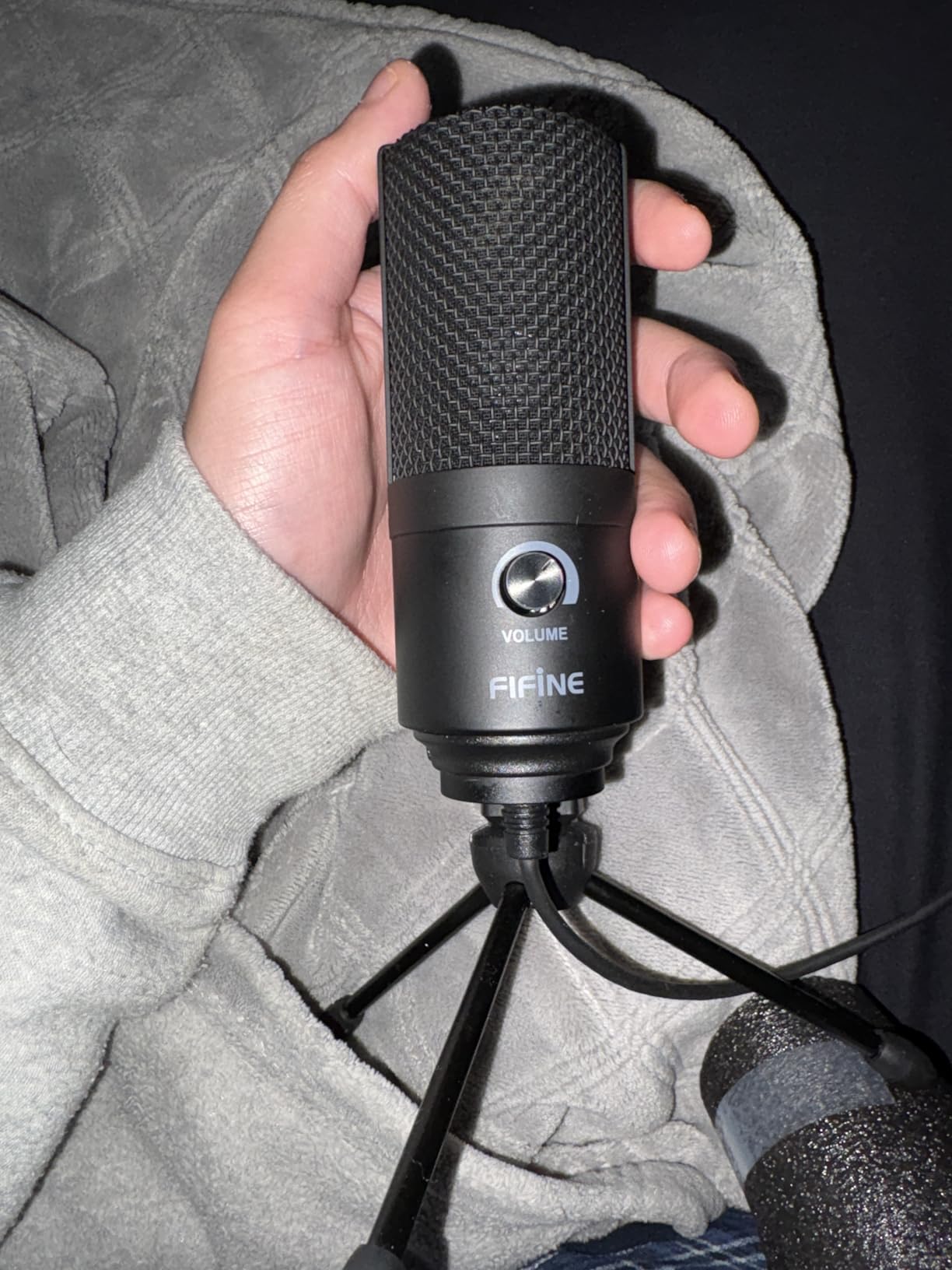 FIFINE K669B USB Microphone, Condenser Recording Mic for Vocals, Meeting customer photo 2