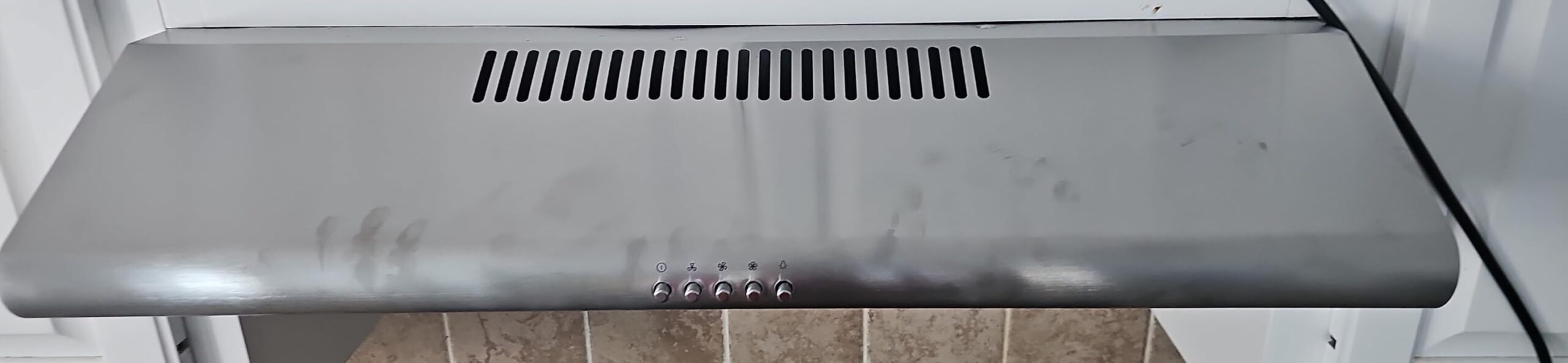 COSMO COS-5MU30 30 in. Delta Collection Ducted Under Cabinet Range Hood, Button Controls, Reusable Filters, LED Lights, Stainless Steel customer photo 2