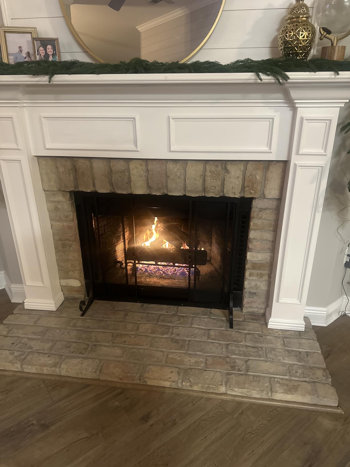 Real Fyre 24-Inch Live Oak Vented Gas Log Set, Natural Gas, Match-Lit with Burner, Grate & Gas Connection Kit, 90,000 BTU customer photo 2