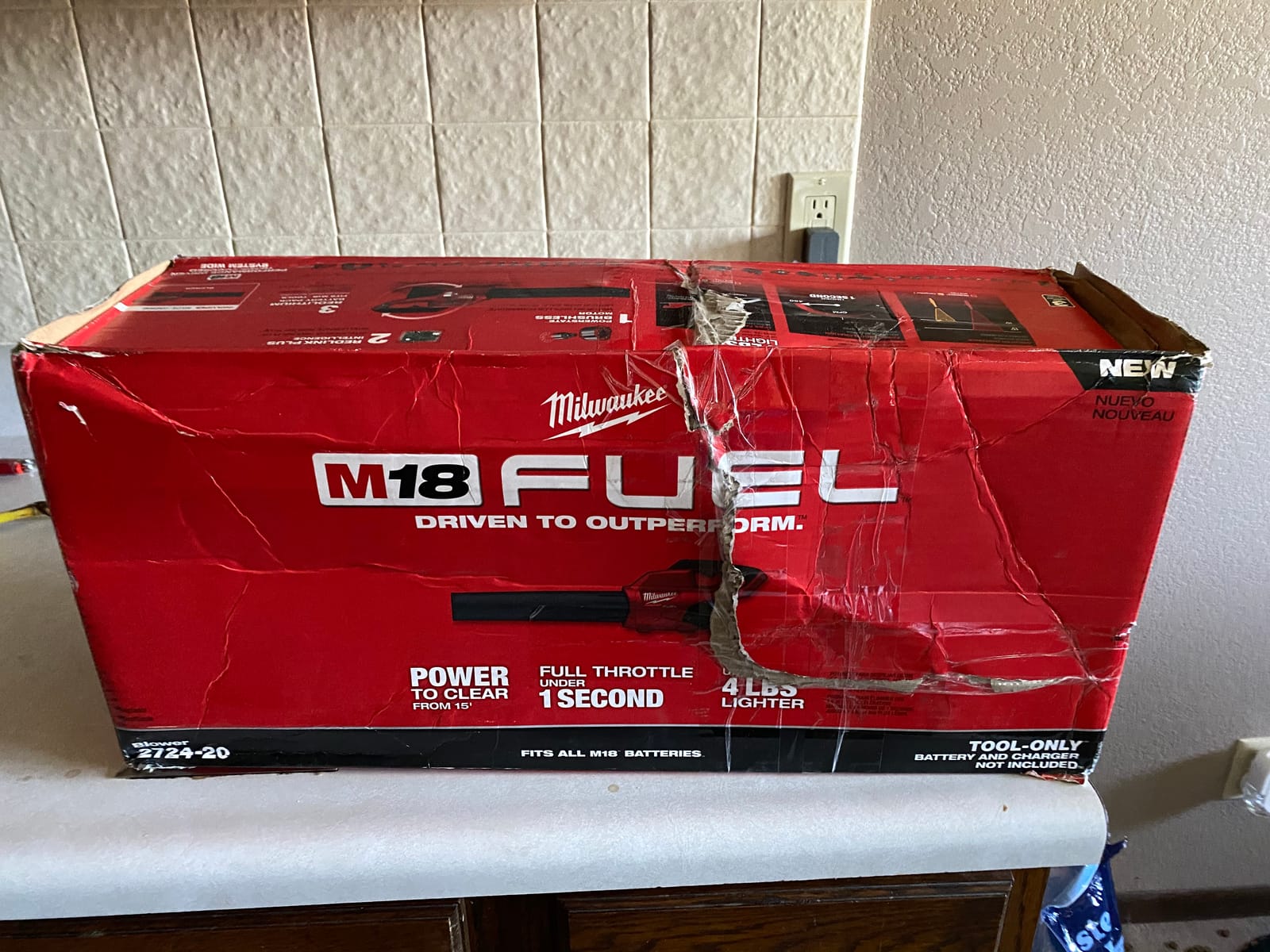 Milwaukee M18 FUEL 120 MPH 450 CFM 18-Volt Lithium Ion Brushless Cordless Handheld Blower (Battery Sold Separately) customer photo 2