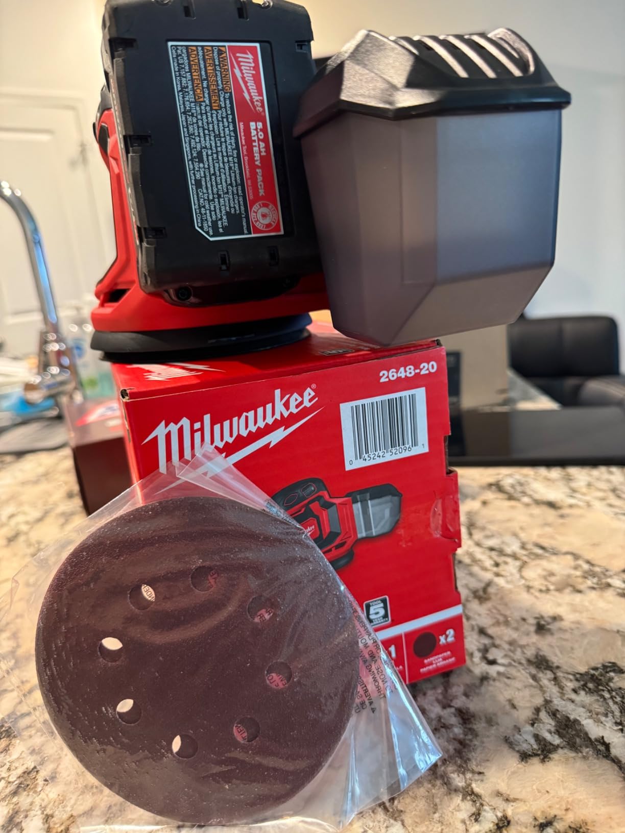 Milwaukee Electric Tools 2648-20 M18 Random Orbit Sander customer photo 1