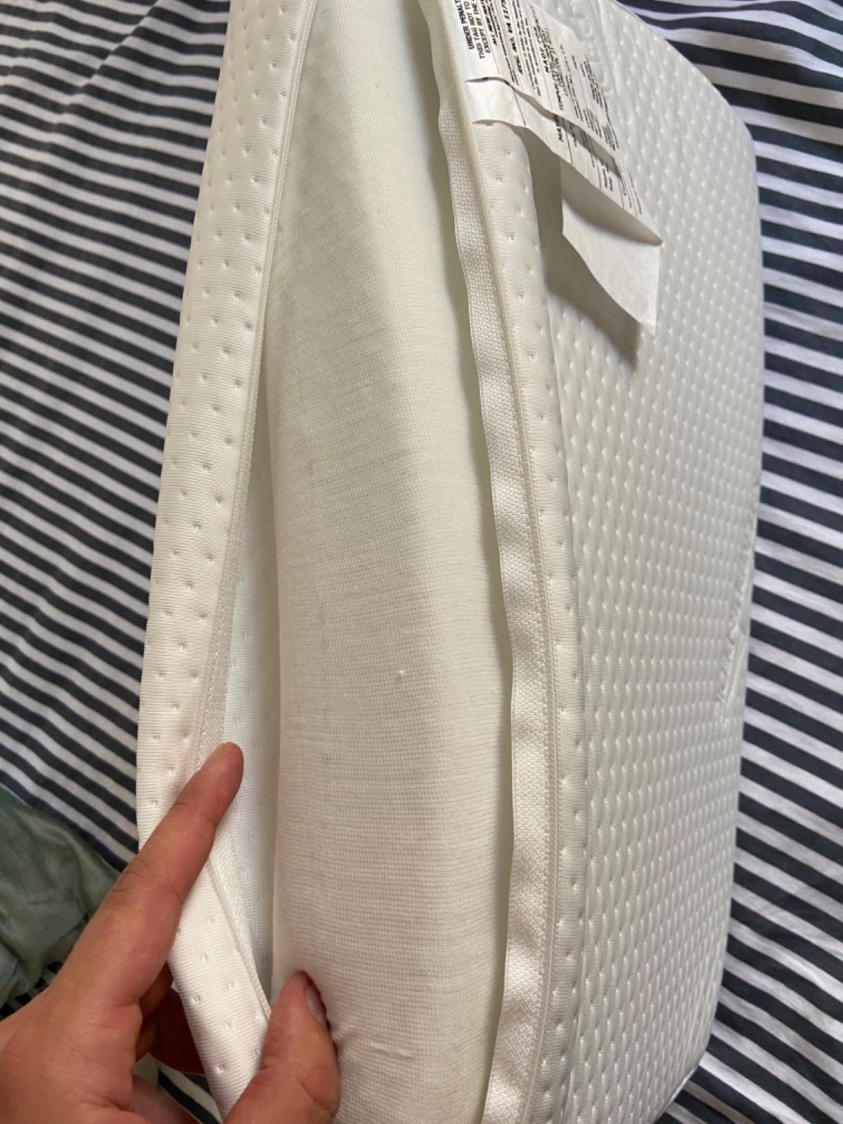 Tempur-Pedic TEMPUR-Ergo Neck Pillow, Medium Profile, White customer photo 2