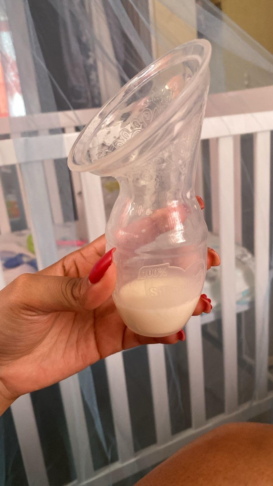 haakaa Manual Breast Pump for Breastfeeding 4oz/100ml customer photo 2