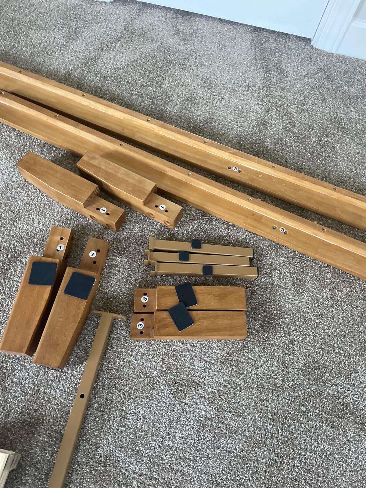 Mellow Naturalista Classic - 12 Inch Solid Wood Platform Bed with Wooden Slats, No Box Spring Needed, Easy Assembly, Queen, Pine customer photo 1
