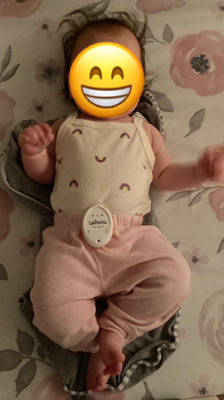 Levana Oma Sense Portable Baby Breathing Movement Monitor with Vibrations and Audible Alerts Designed to Stimulate Baby and Alert Parents customer photo 2