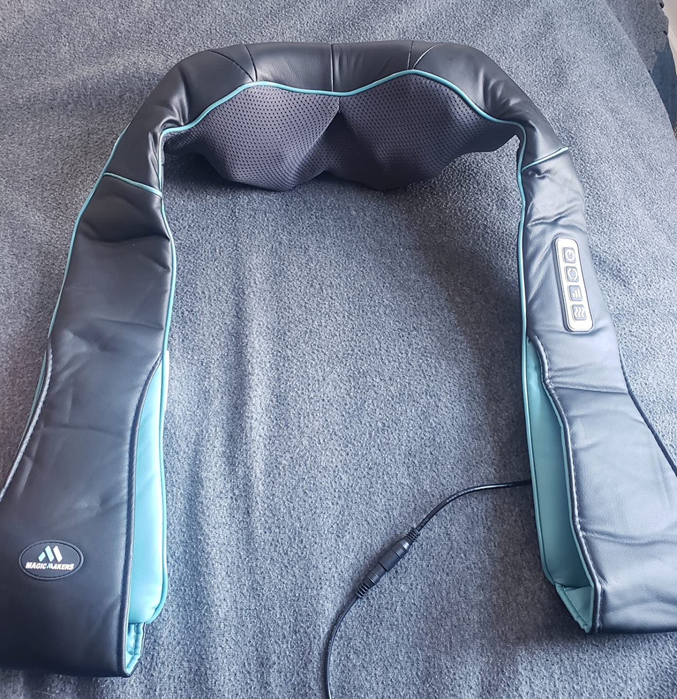 MagicMakers Shiatsu Neck Massager with Heat for Pain Relief Deep Tissue customer photo 2
