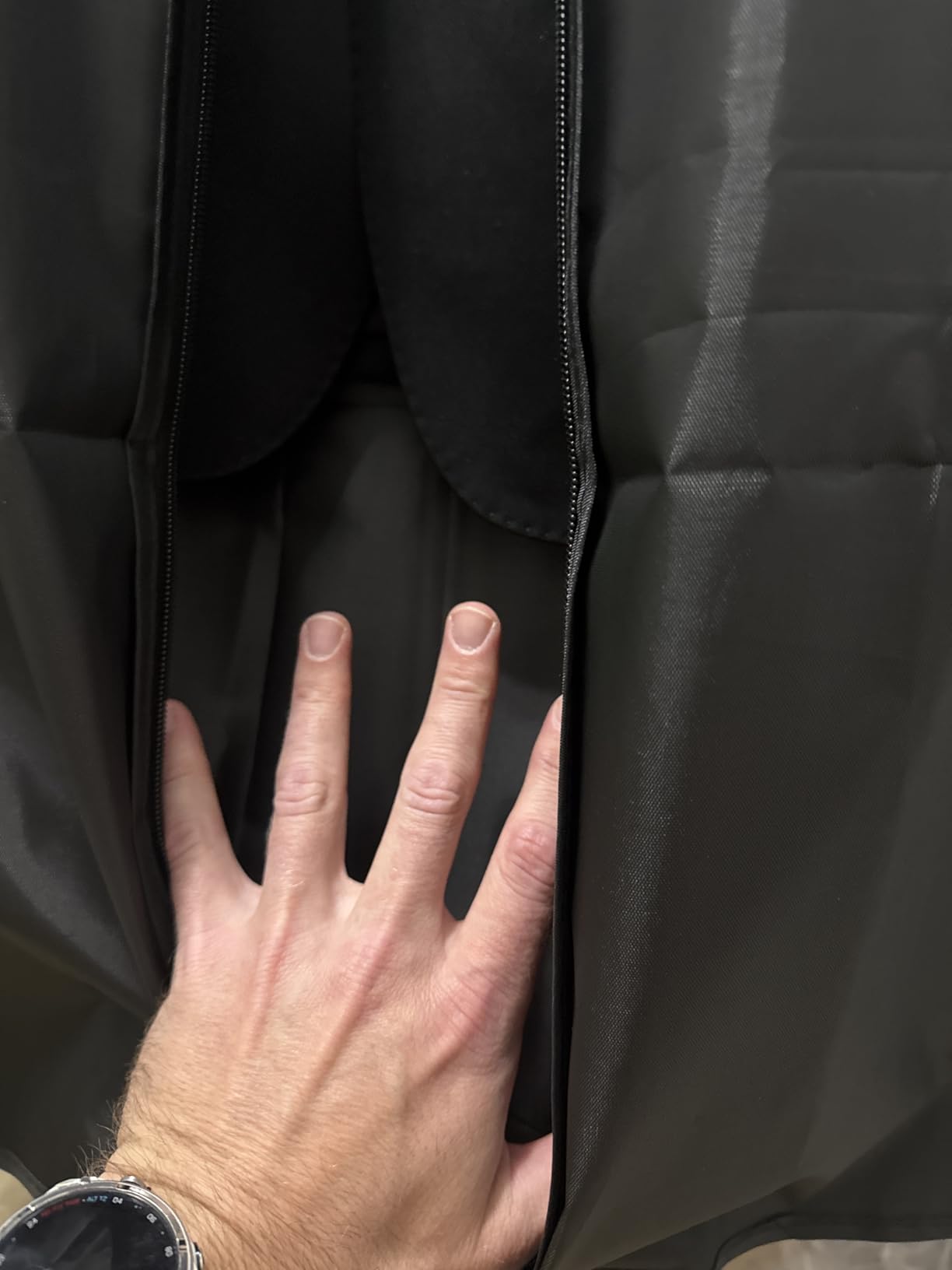 Univivi Garment Bag Suit Bag for Storage and Travel, 43 Inch, Set of 5 customer photo 1