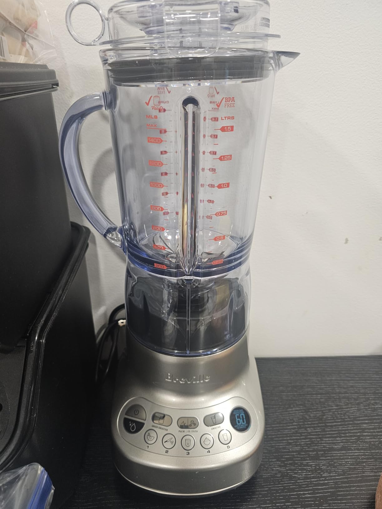 Breville BBL620SIL Fresh and Furious Blender, Silver customer photo 2