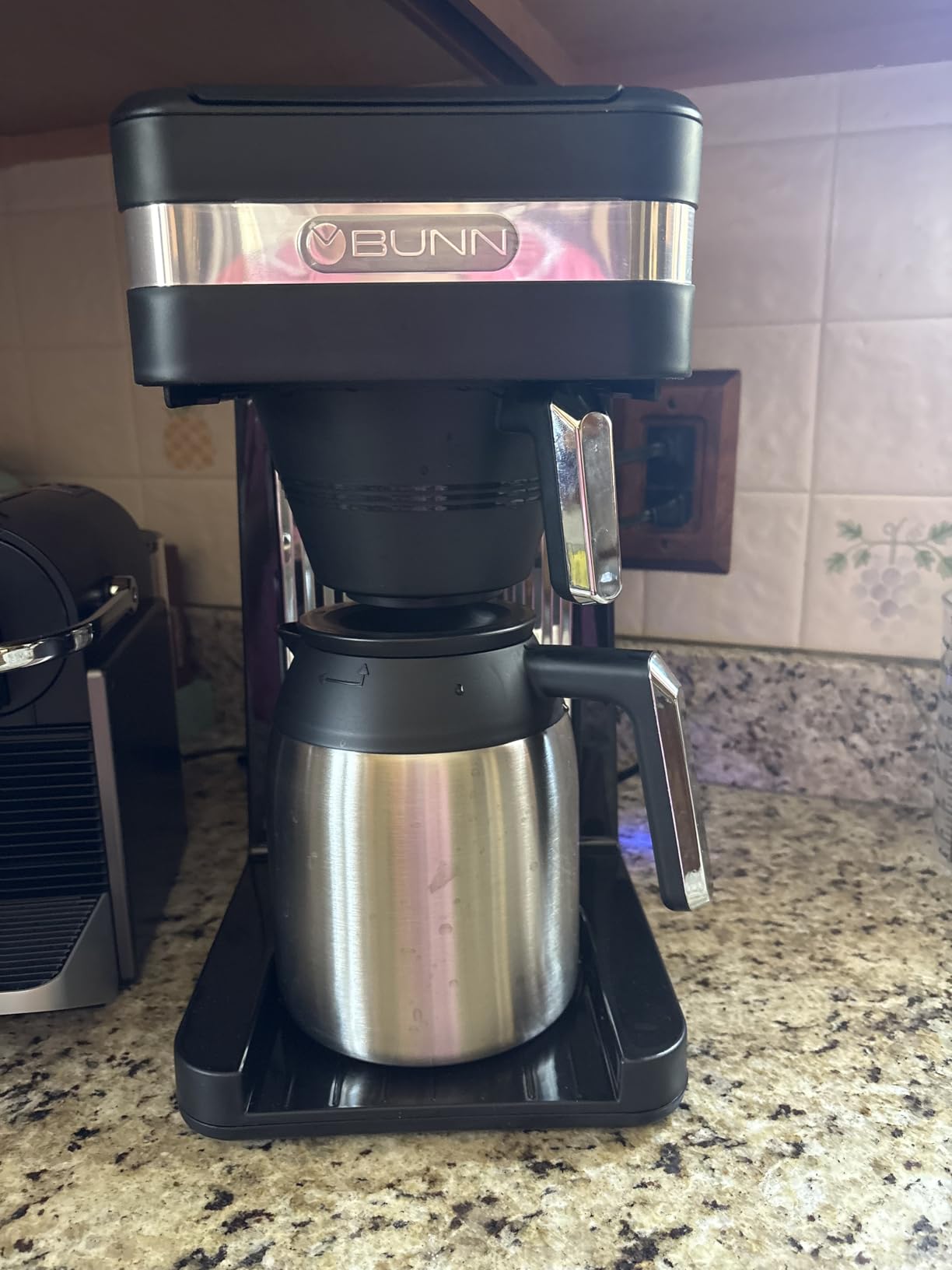 BUNN 55200 CSB3T Speed Brew Platinum Thermal Coffee Maker Stainless Steel, 10-Cup, Black customer photo 1
