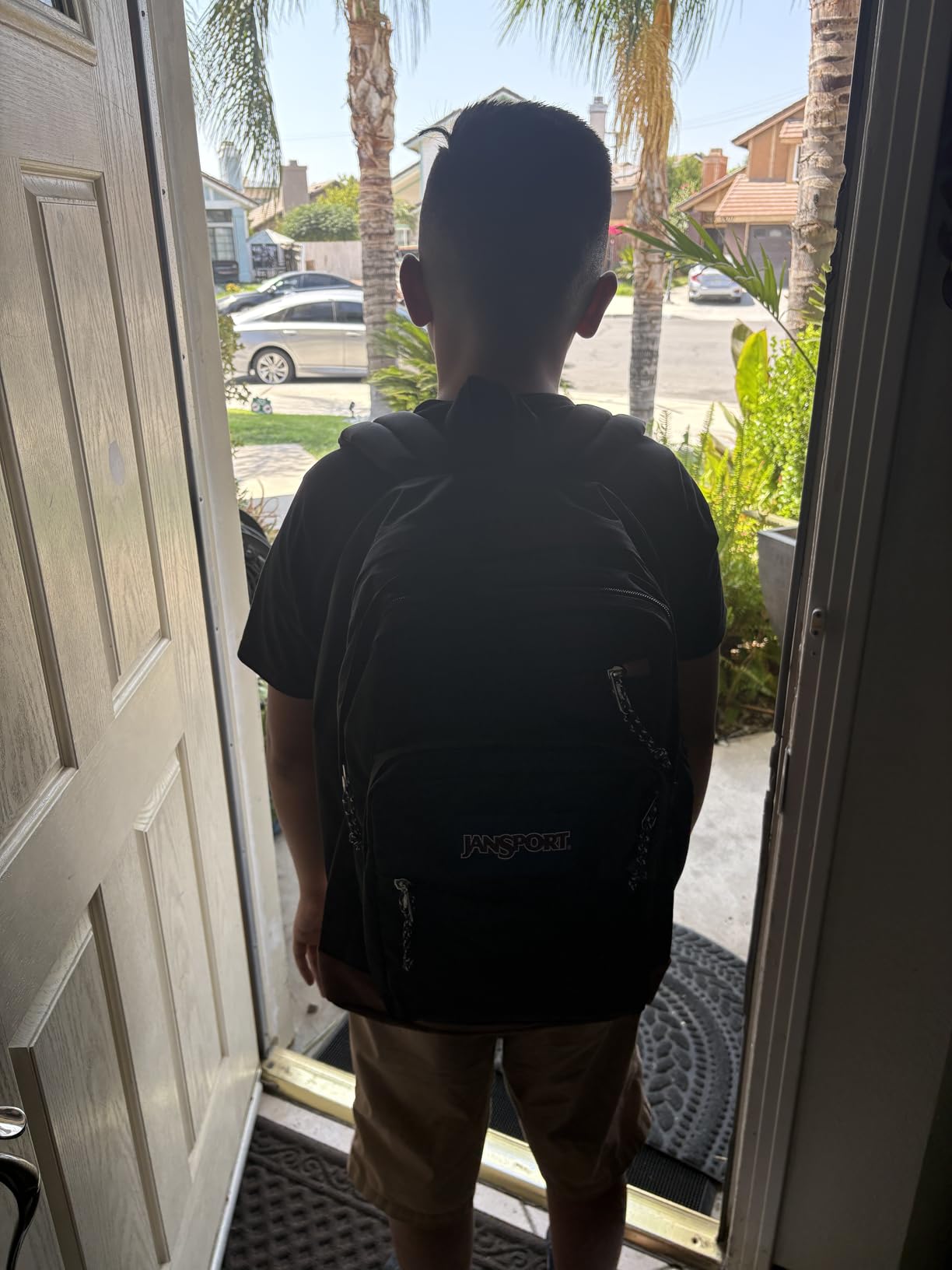 JanSport Laptop Backpack - Computer Bag with 2 Compartments, Ergonomic Shoulder Straps, 15” Laptop Sleeve, Haul Handle - Black customer photo 2