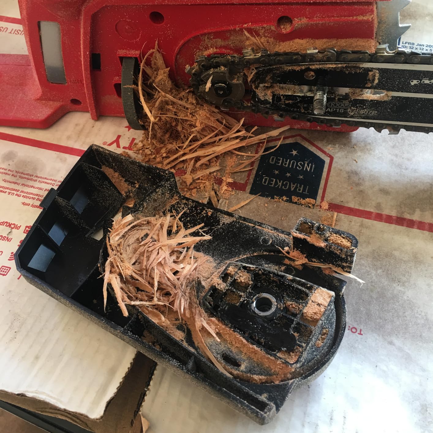 CRAFTSMAN Electric Chainsaw, 16 Inch, 12 Amp Corded Chain Saw Electric, Ergonomic, Powerful Motor (CMECS600) customer photo 1