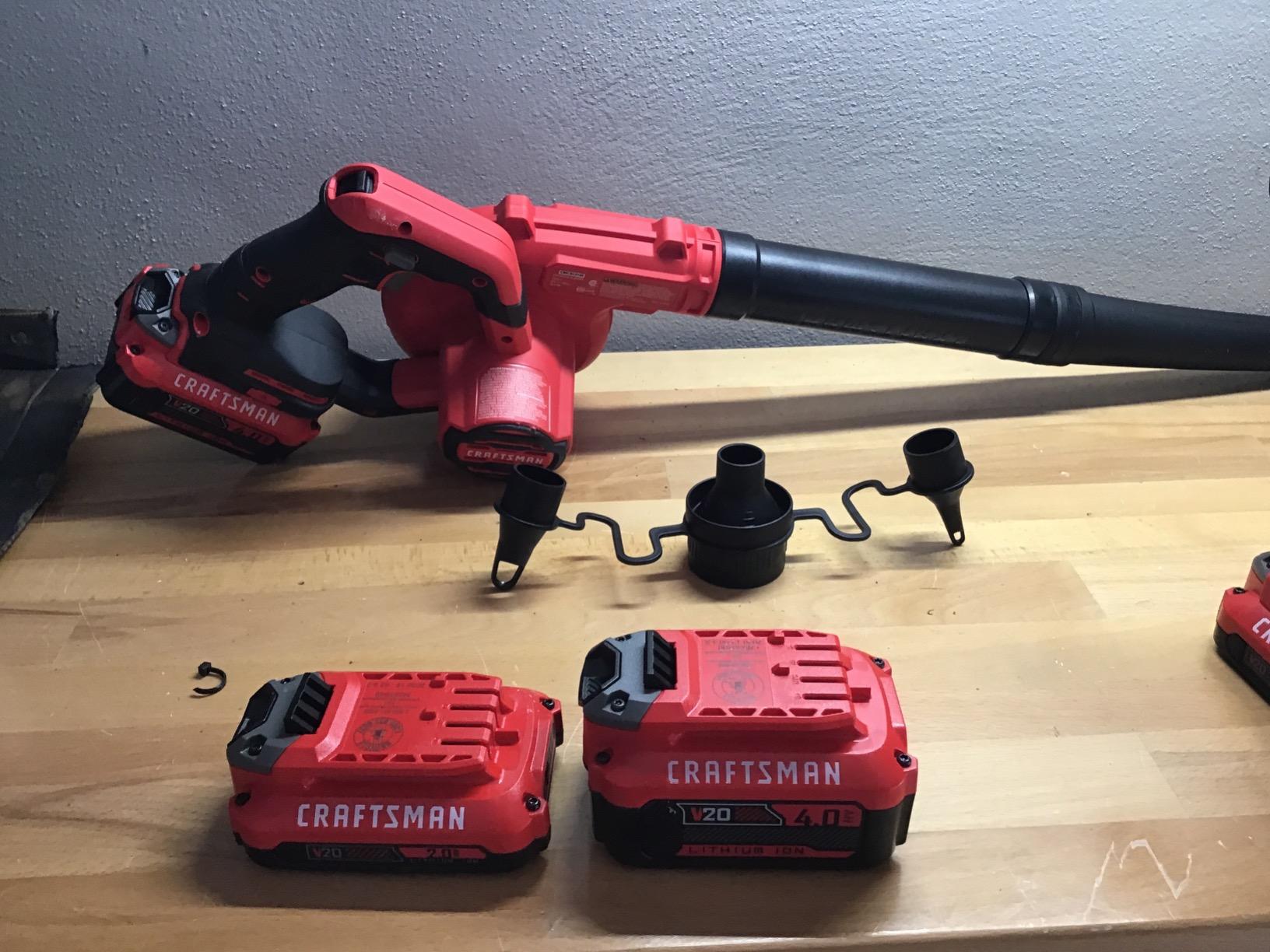 CRAFTSMAN V20 Cordless Leaf Blower, 125 mph, Bare Tool Only (CMCBL0100B) customer photo 2