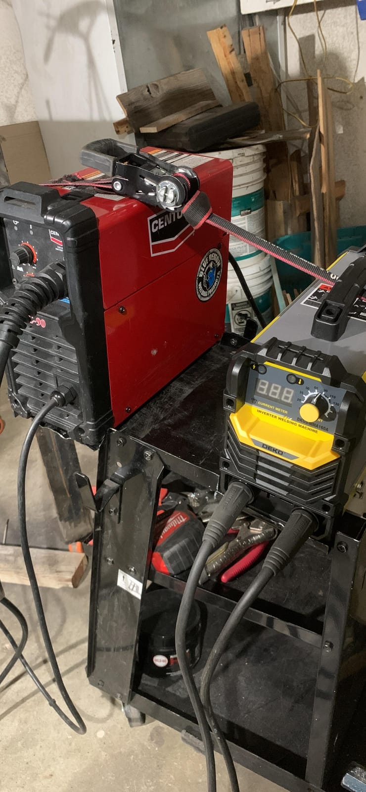 DEKOPRO 110/220V MMA Welder,160A ARC Welder Machine IGBT Digital Display LCD Hot Start Welder with Electrode Holder,Work Clamp, Input Power Adapter Cable and Brush customer photo 2