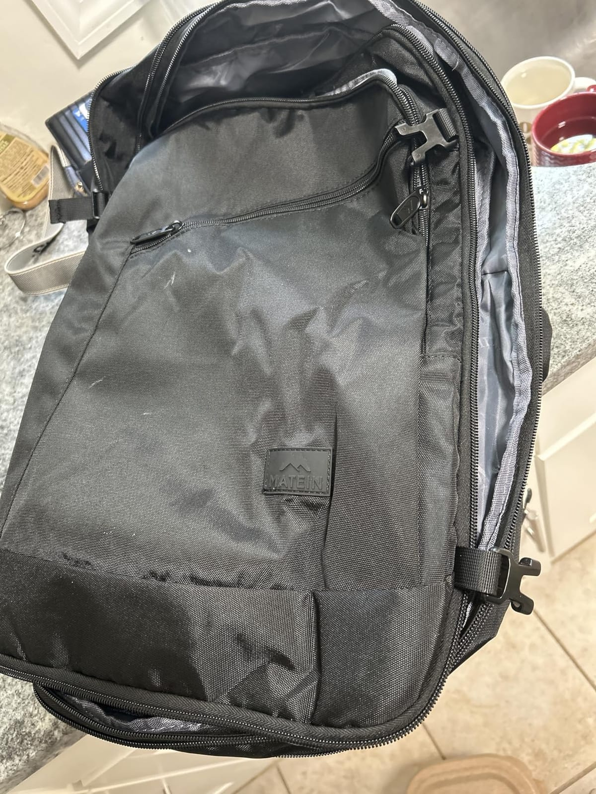 MATEIN Carry on Backpack, Extra Large Expandable Travel Backpack for Men customer photo 2
