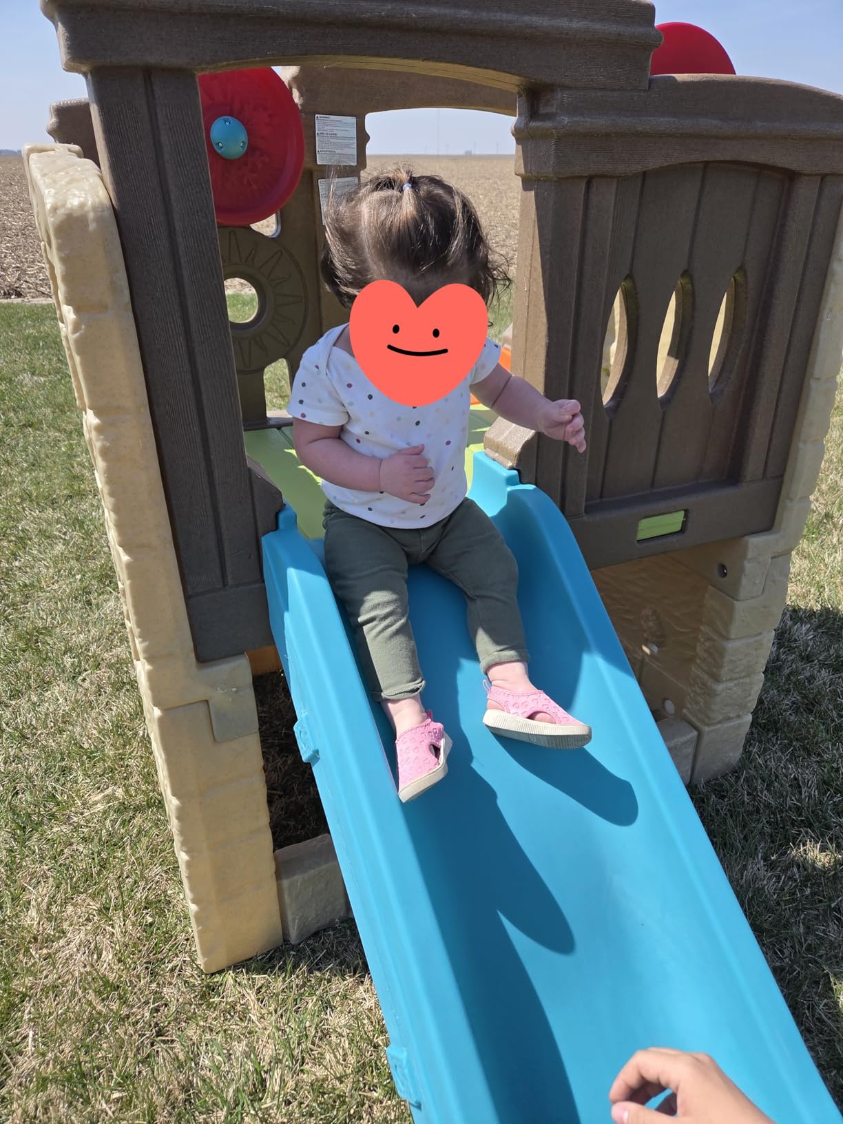 Step2 Woodland Climber II Kids Playset, Ages 2 –6 Years Old, Toddler Slide and Climbing Wall, Outdoor Playground for Backyard, Sturdy Plastic Frame, Easy Set Up customer photo 1