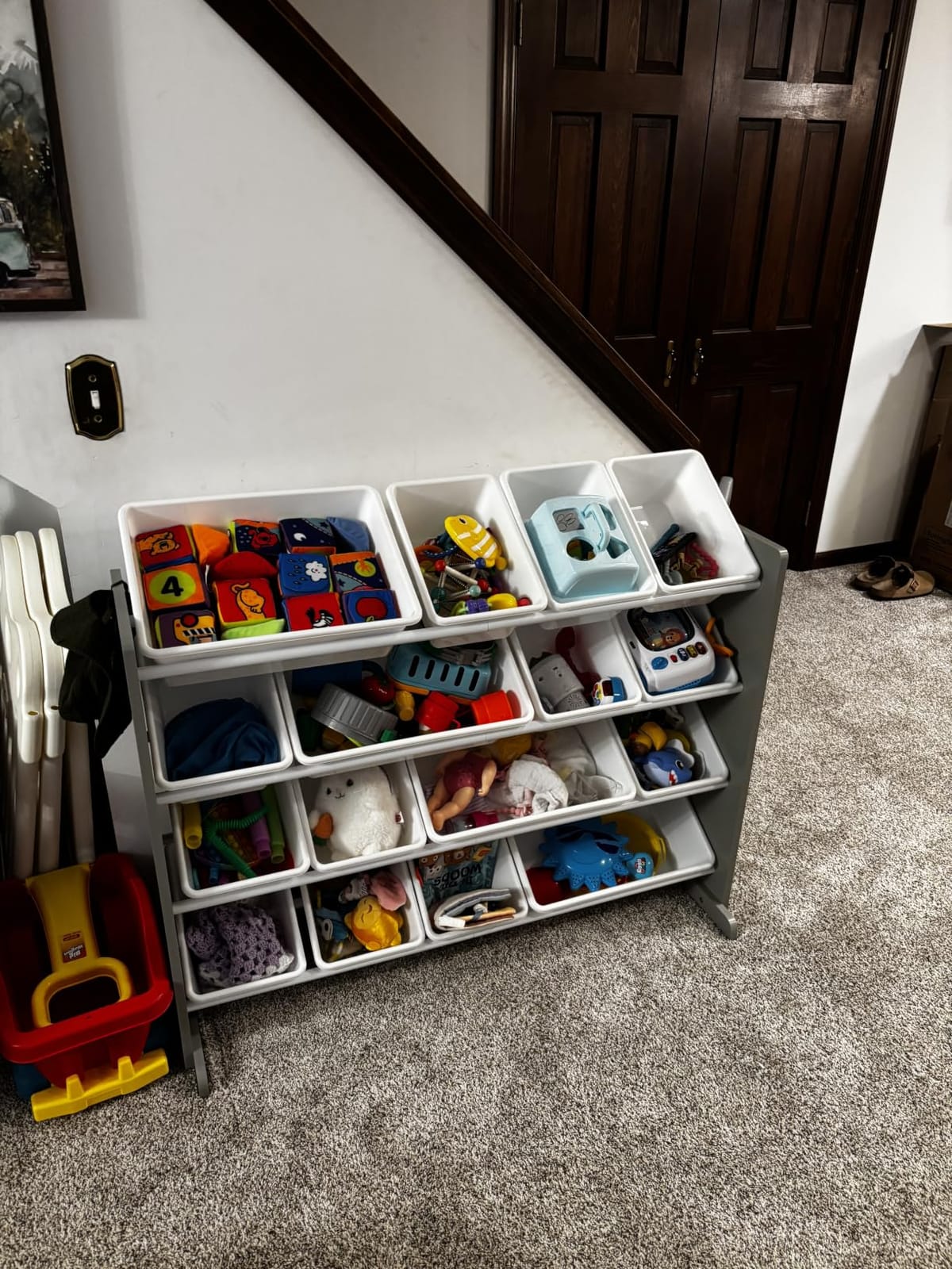 Humble Crew Kids Toy Organizer with 16 Bins, 4 Tier Storage for Playroom customer photo 2