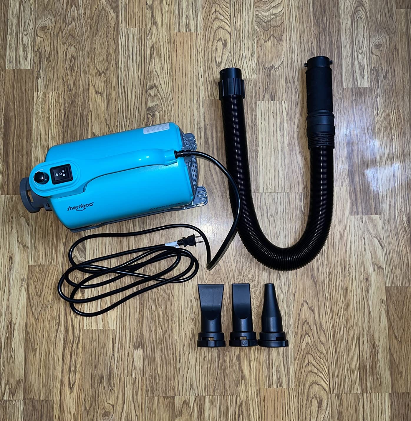 Dog Dryer High Velocity Pet Dog Grooming Force Hair Dryer/Blower 5.0HP customer photo 2