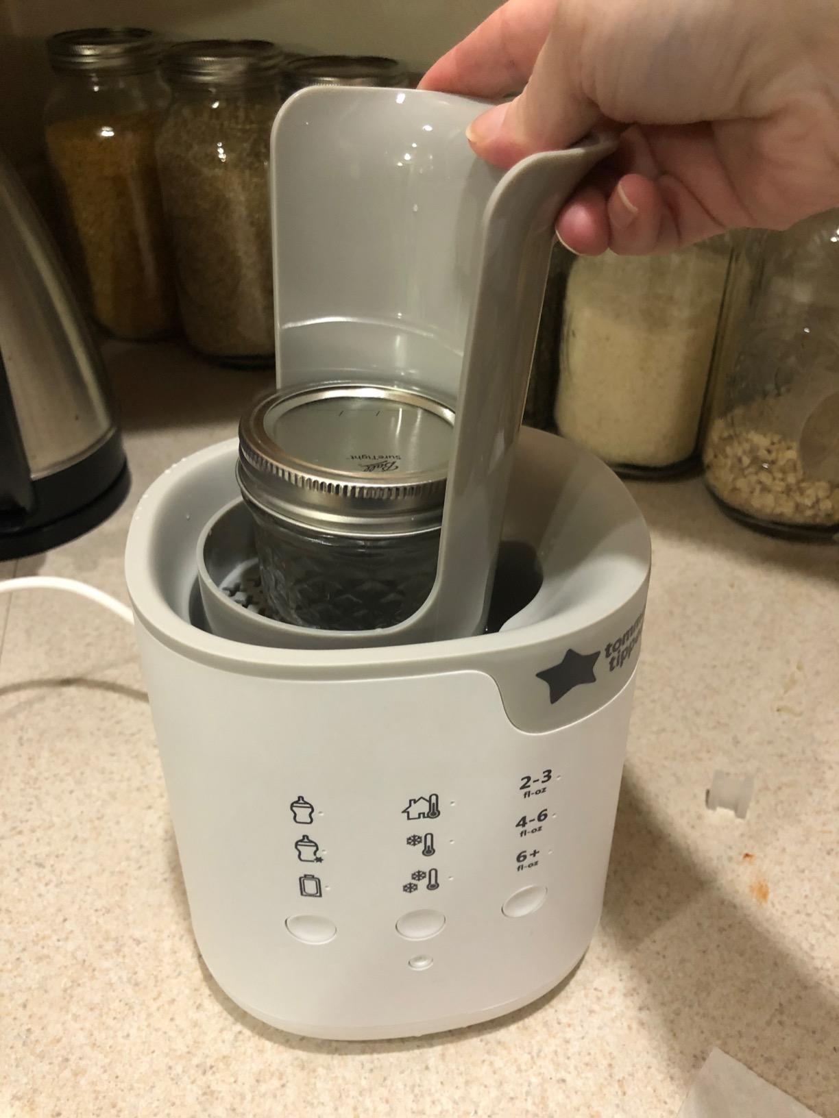Tommee Tippee Bottle & Food Warmer, Automatic Timer, Touch Settings customer photo 2
