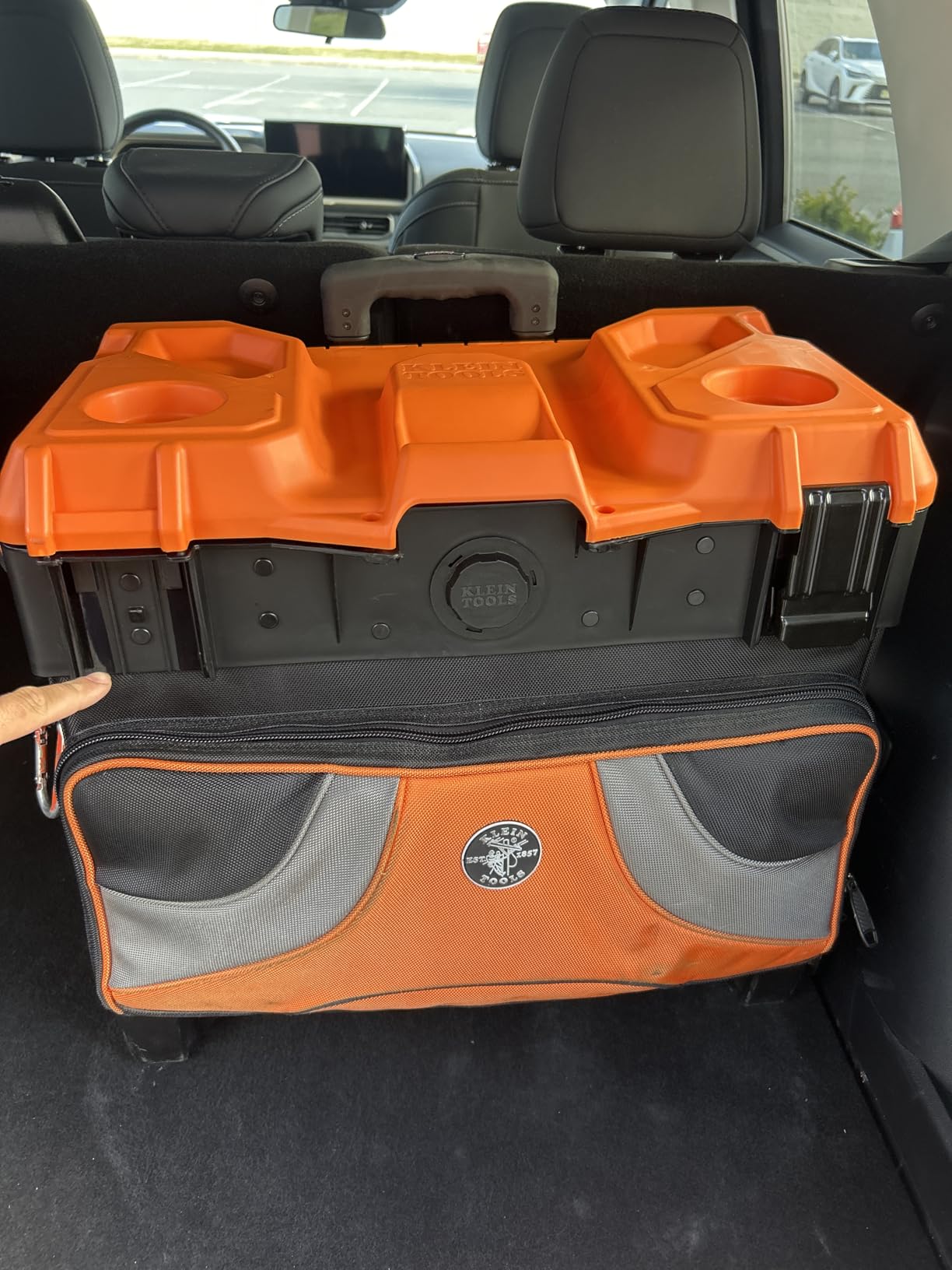 Klein Tools 55473RTB Rolling Tool Bag, Tradesman Pro Tool Master, 250lbs Load Rated customer photo 1
