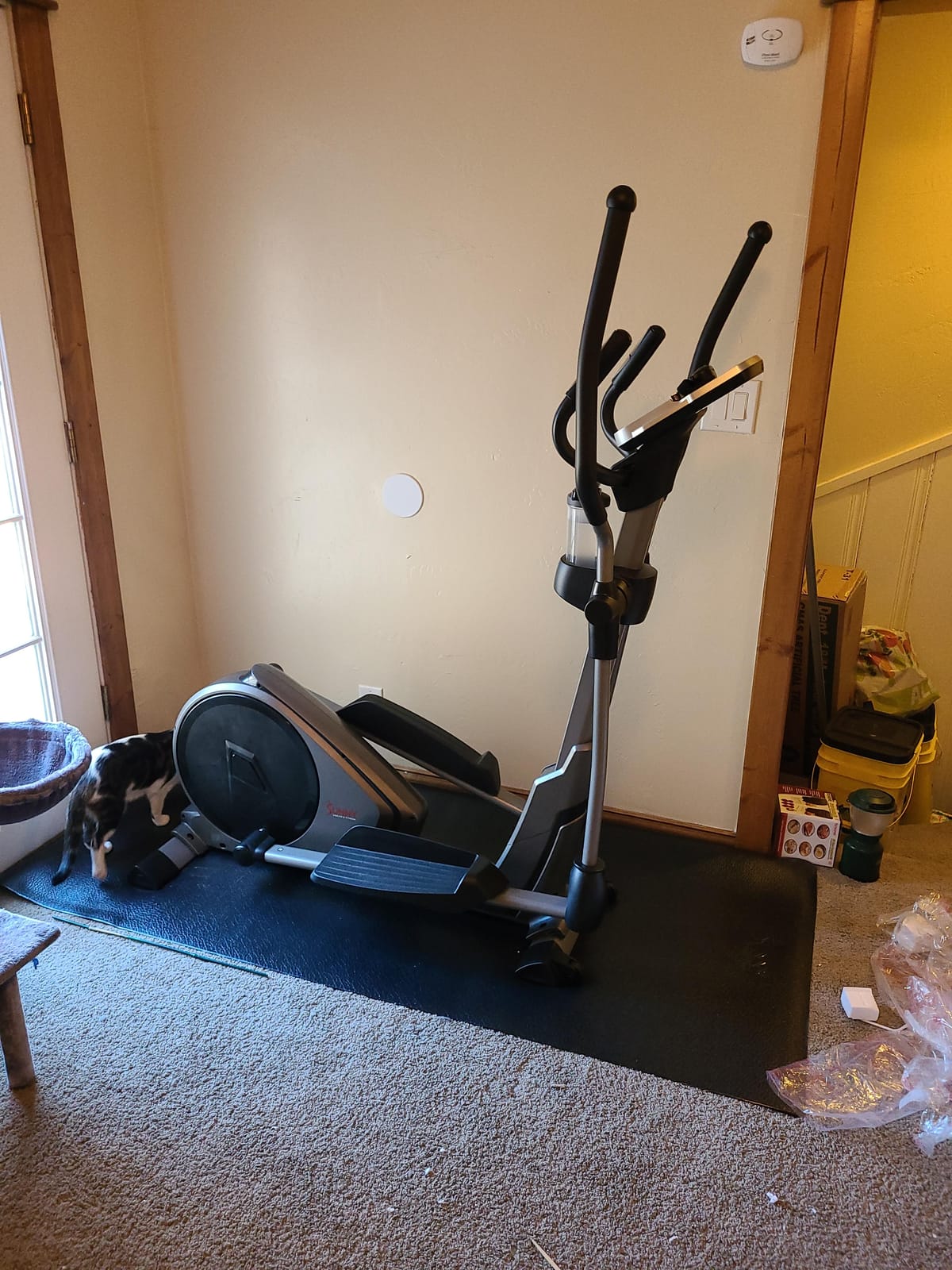 Sunny Health & Fitness Heavy Duty Elliptical Machine with Full Body Workout customer photo 1