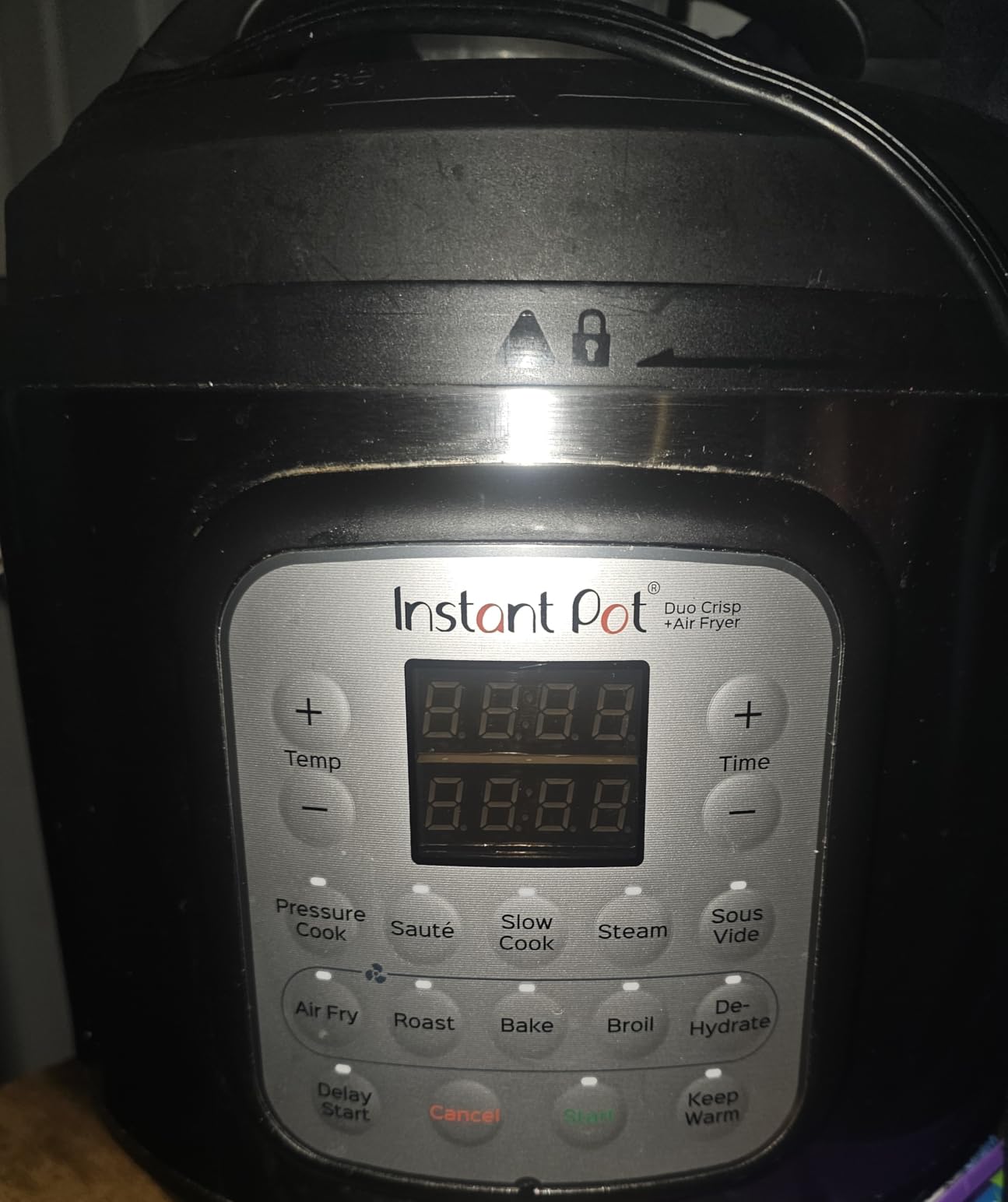 Instant Pot Duo Crisp 11-in-1 Air Fryer and Electric Pressure Cooker Combo with Multicooker Lids that Fries, Steams, Slow Cooks, Dehydrates,Free App With Over 800 Recipes, Black/Stainless Steel, 8QT customer photo 1