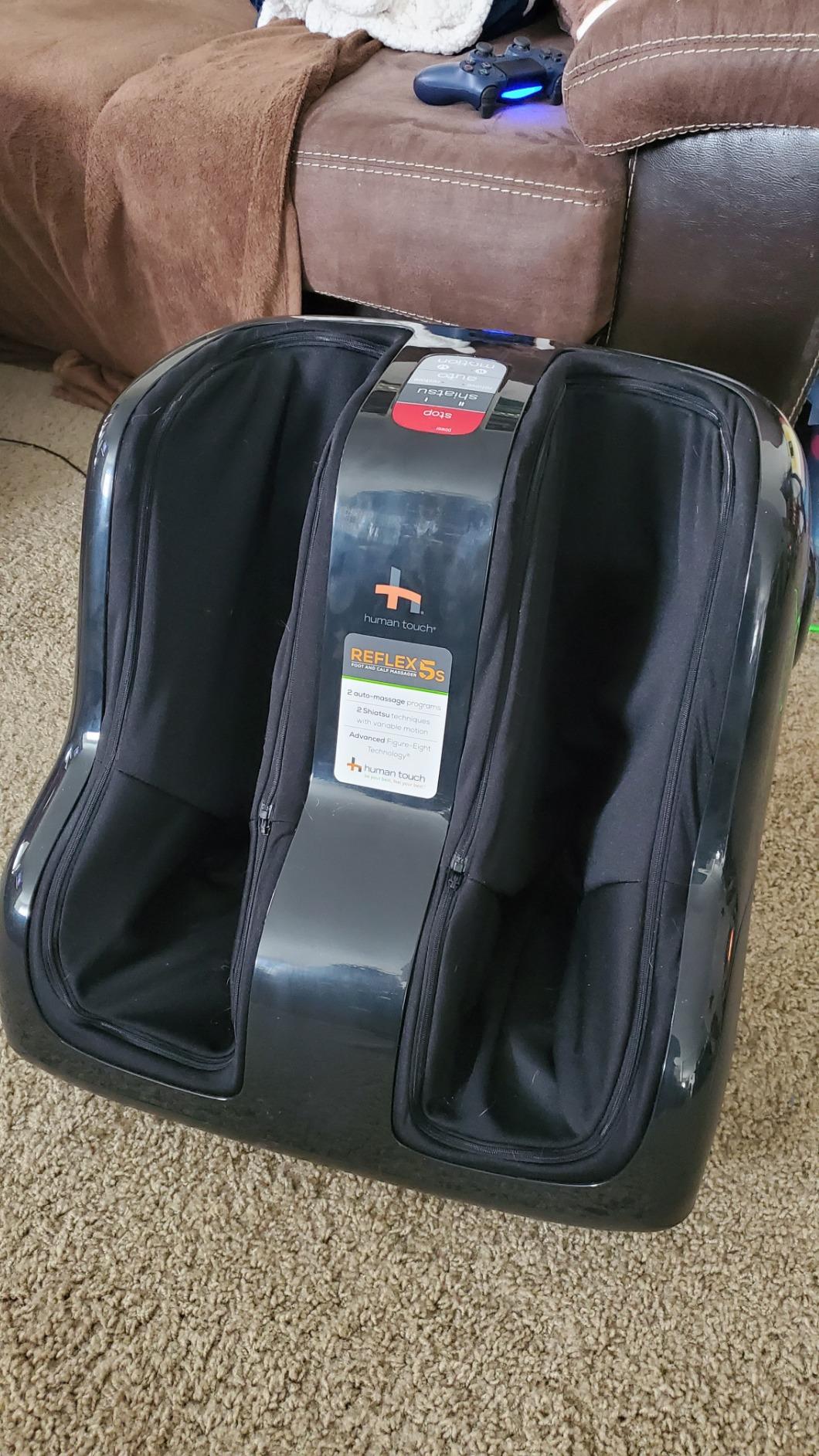 Human Touch Reflex5s Foot & Calf Massager Plantar Fasciitis - HSA Approved customer photo 1