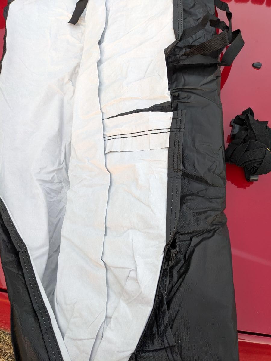 Favoto Car Cover Waterproof All Weather Windproof for SUV 188-198 Inches customer photo 2