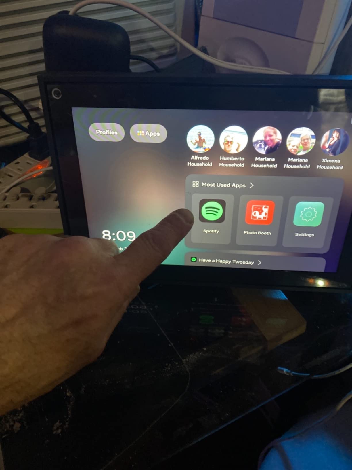 Meta Portal - Smart Video Calling for the Home with 10” Touch Screen Display - Black customer photo 2