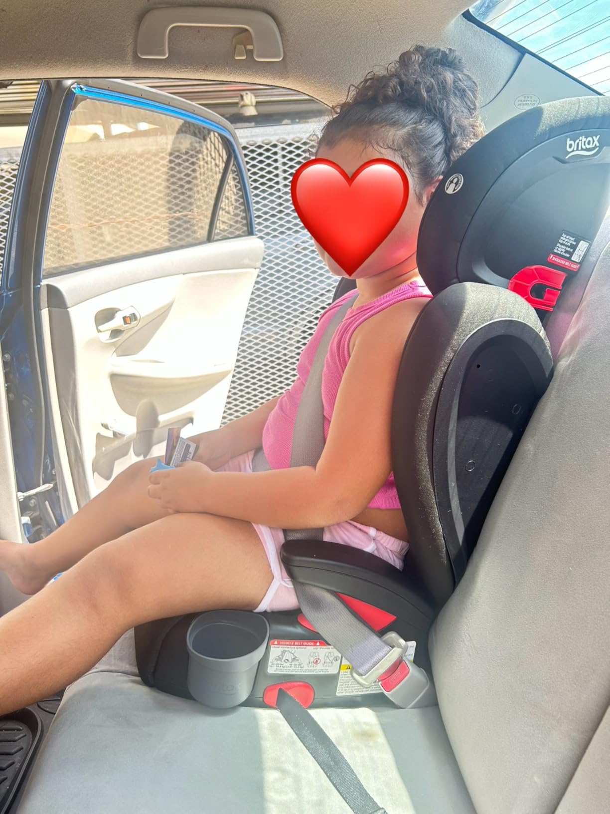 Britax Skyline 2-Stage Belt-Positioning Booster Car Seat, Dusk - Highback and Backless Seat customer photo 1