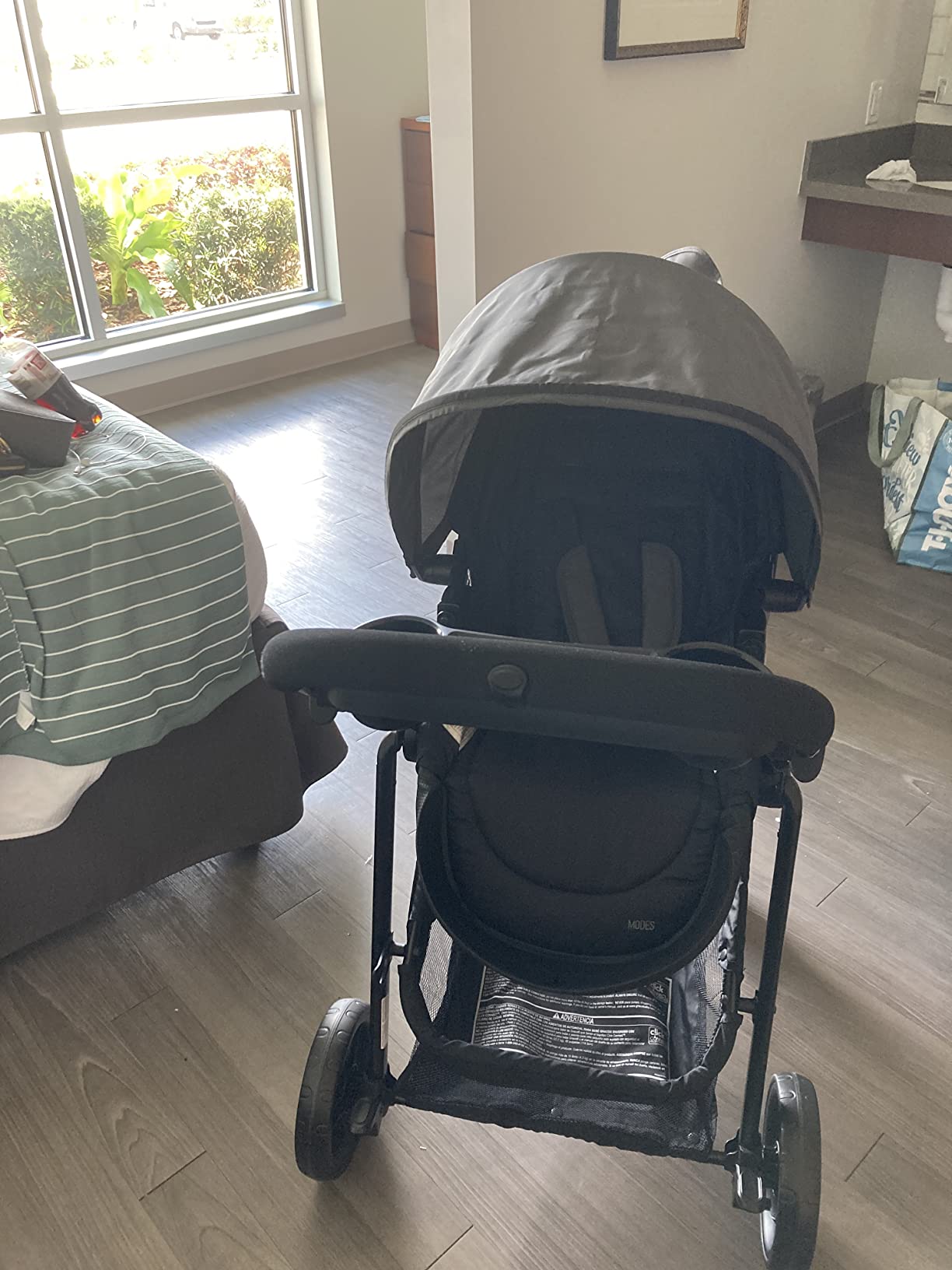 Graco Modes Element Travel System, Baby Car Seat and Stroller Combo, Includes: SnugRide Lite LX Infant Car Seat and Reversible Baby Stroller, Great Gift for New Parents, Canter customer photo 2