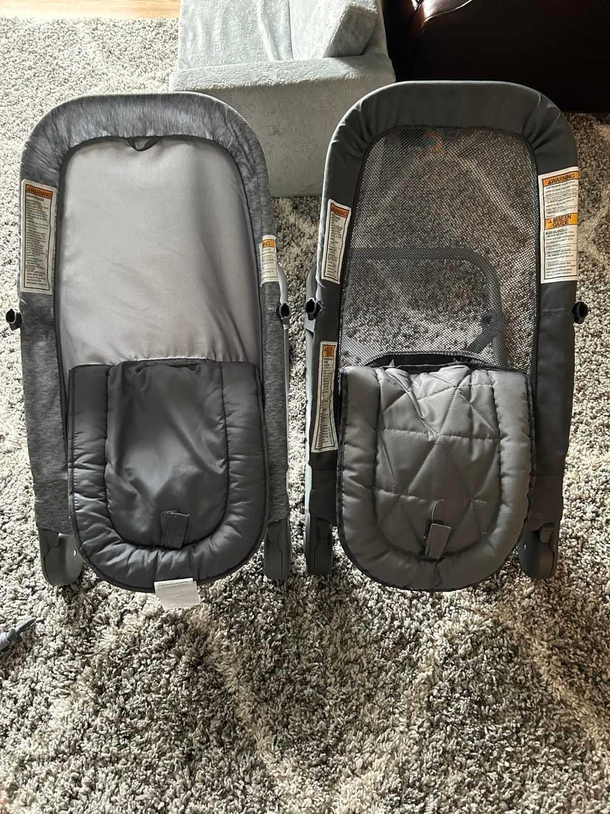 Summer Infant 2-in-1 Bouncer & Rocker Duo (Gray and Teal) Convenient and Portable Rocker and Bouncer for Babies Includes Soft Toys and Soothing Vibrations customer photo 1