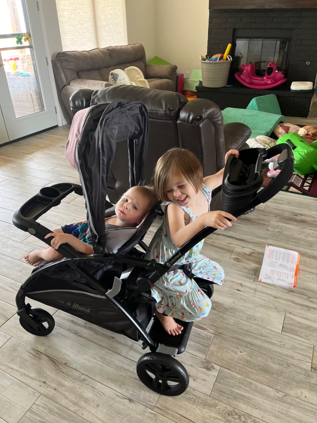 Baby Trend Sit N' Stand® 5-in-1 Shopper Stroller, Kona customer photo 2