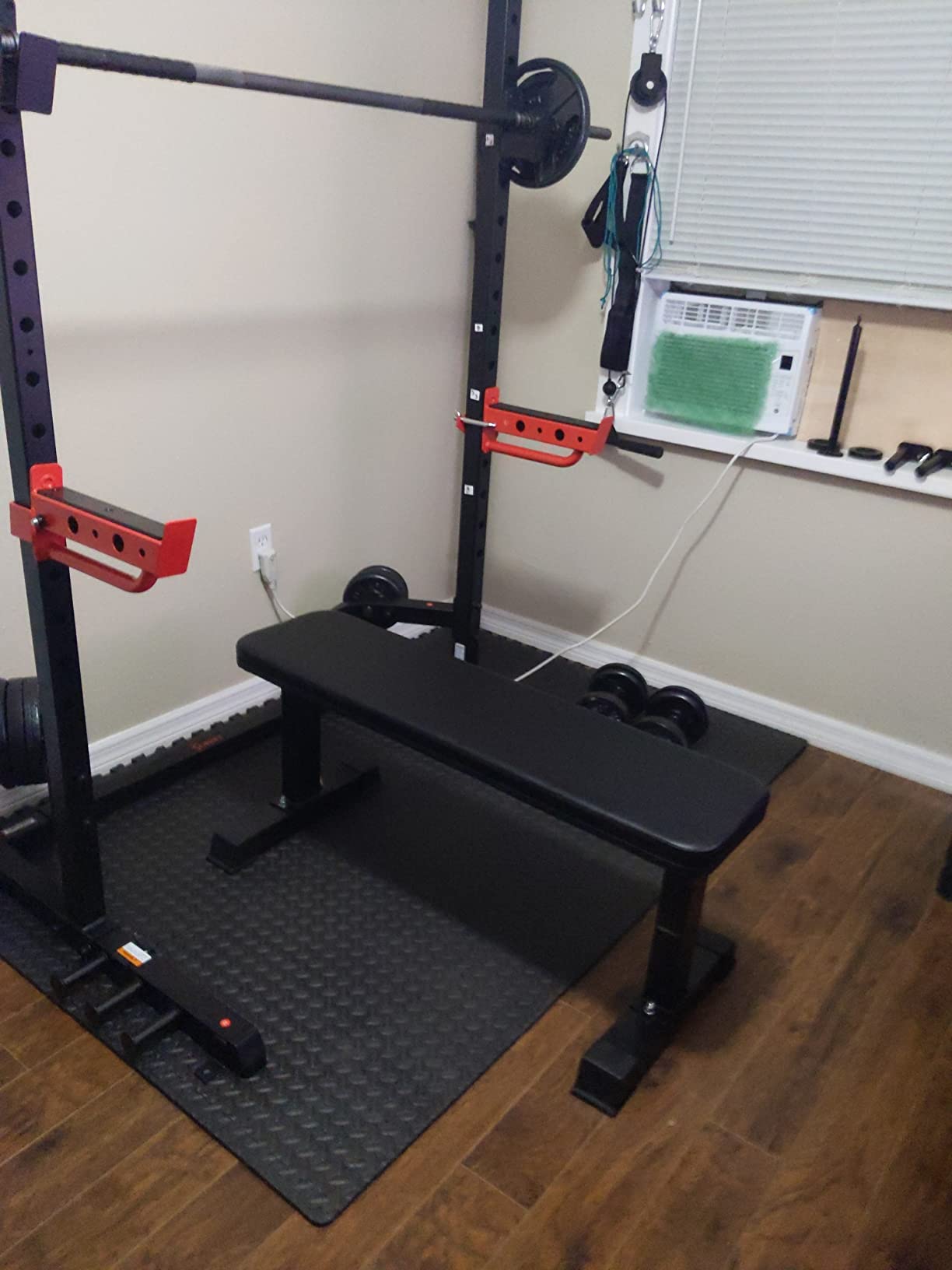 Sunny Health & Fitness Full Size Power Rack for Complete Strength Training customer photo 2