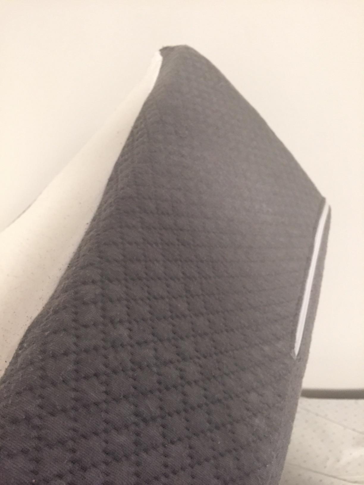 Kolbs Extra Wide Bed Wedge Pillow | Super Large, Memory Foam Top and Jacquard Cover | for Sleeping Acid Reflux GERD (7.5 Inch Height (31 x 33 x 7.5)) customer photo 2