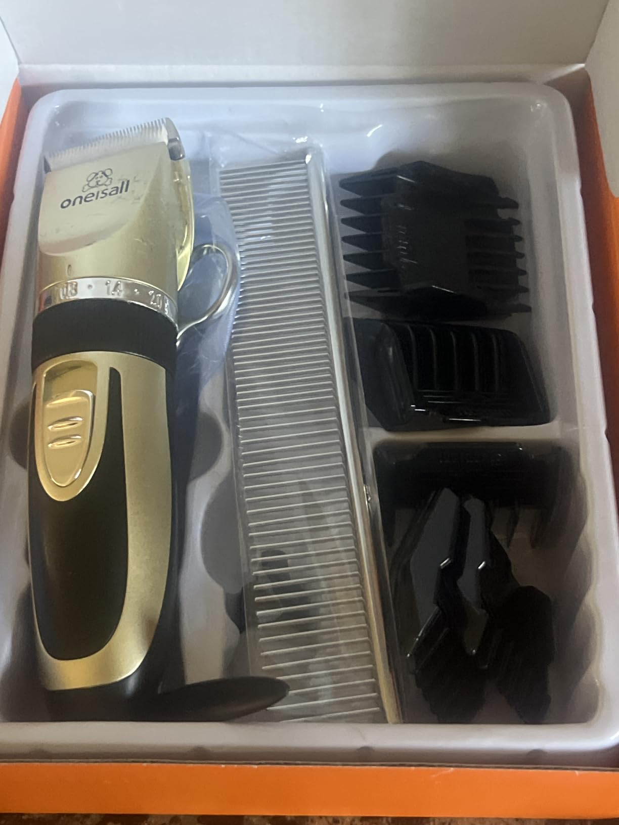oneisall Dog Grooming Clippers with LED Display for Dogs & Cats customer photo 1