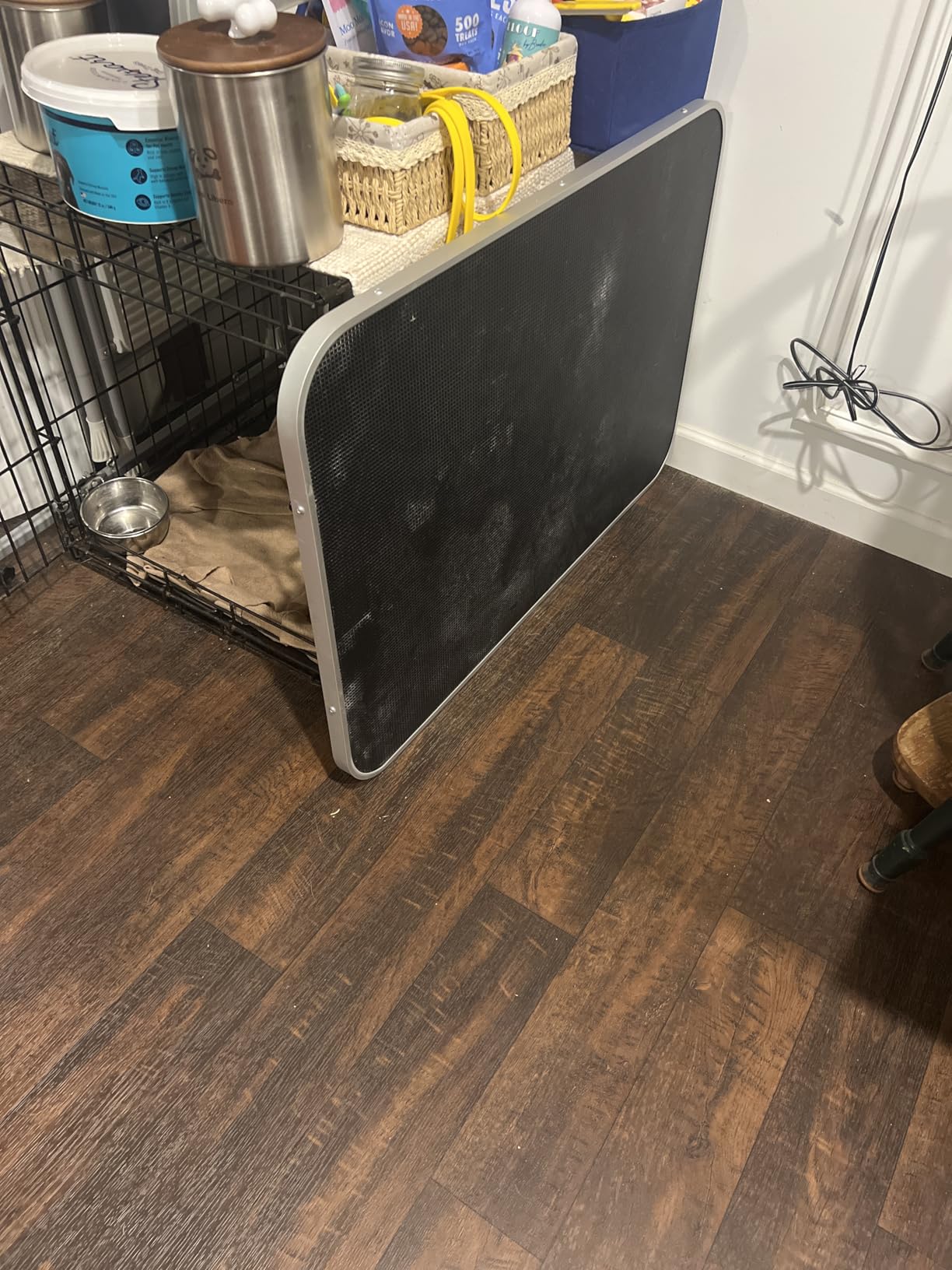 Yaheetech 46'' Dog Grooming Table for Large Medium Dogs at Home, Black customer photo 1