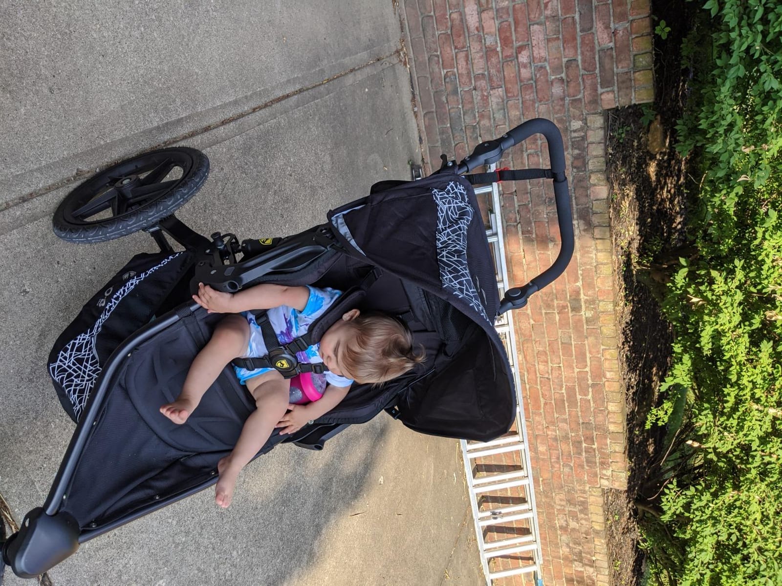 BOB Gear Revolution Flex 3.0 Duallie Jogging Stroller — Graphite Black customer photo 2