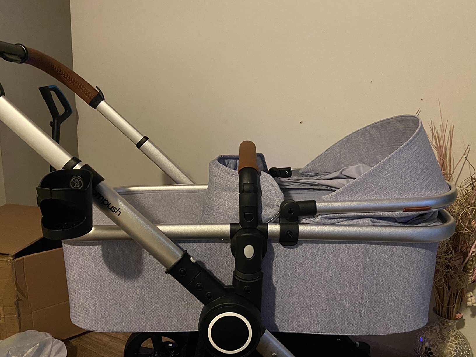 Mompush Ultimate2 Full-Size Stroller with Bassinet, Newborn to Toddler customer photo 1