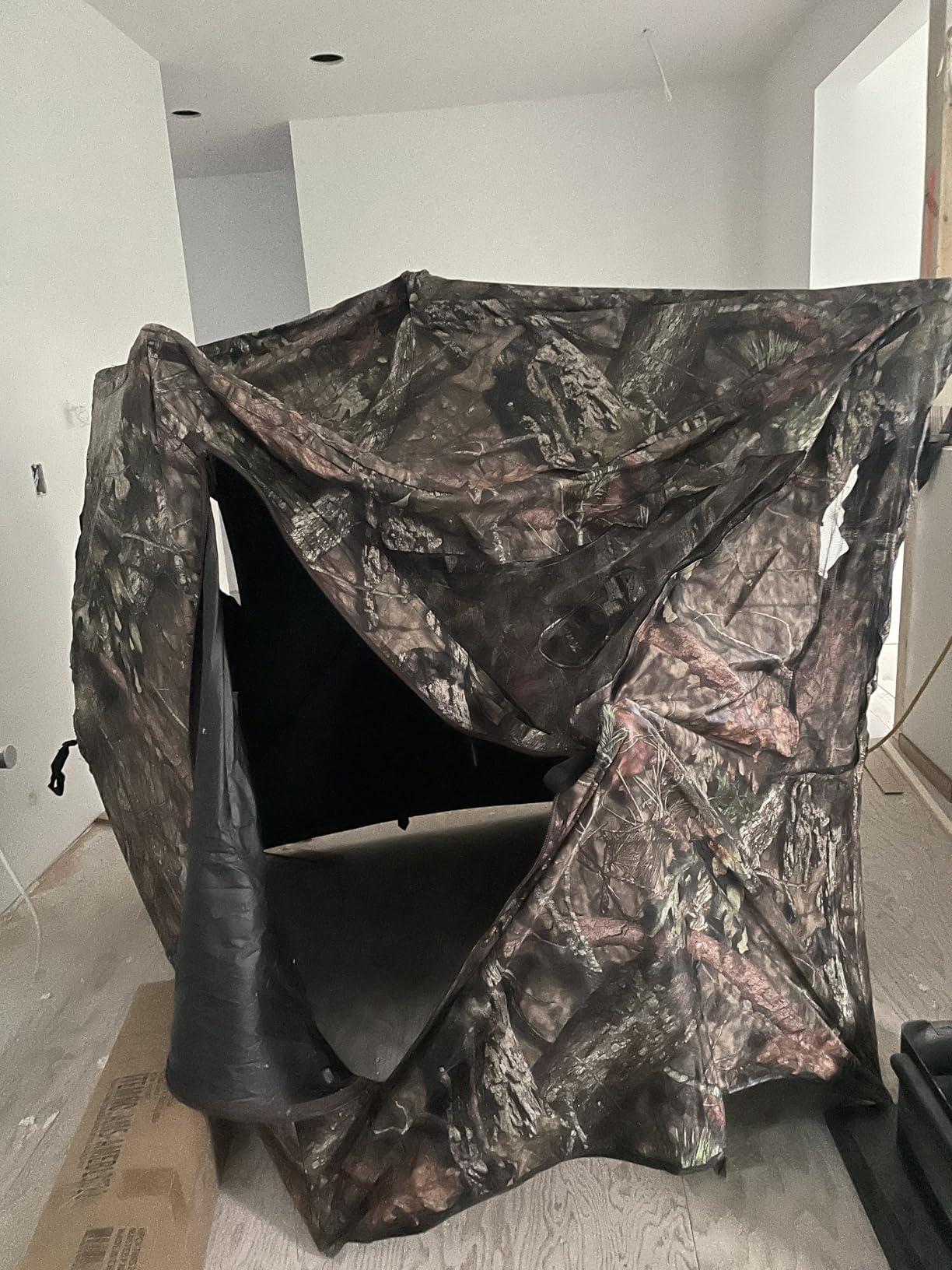 Ameristep Brickhouse Hunting Blind | 3-Person Ground Blind in Mossy Oak Break-Up Country, One Size customer photo 1