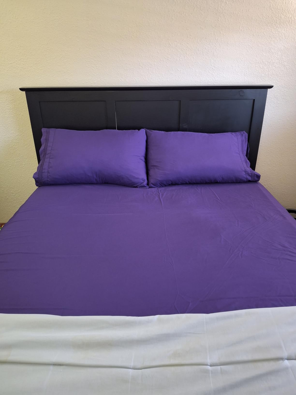 DREAMCARE Queen Sheet Set - Queen - Extra Deep - Gray customer photo 1